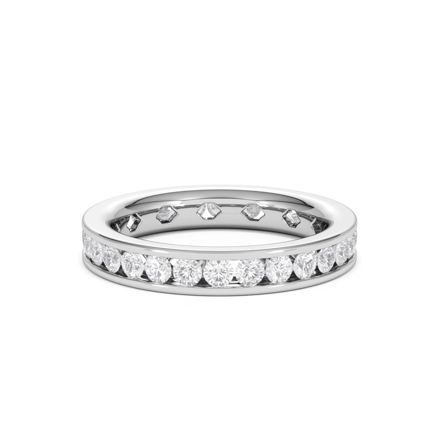 Diamond Eternity Ring Rae Channel Set 1.50ct G/Vs in Platinum - Image 25