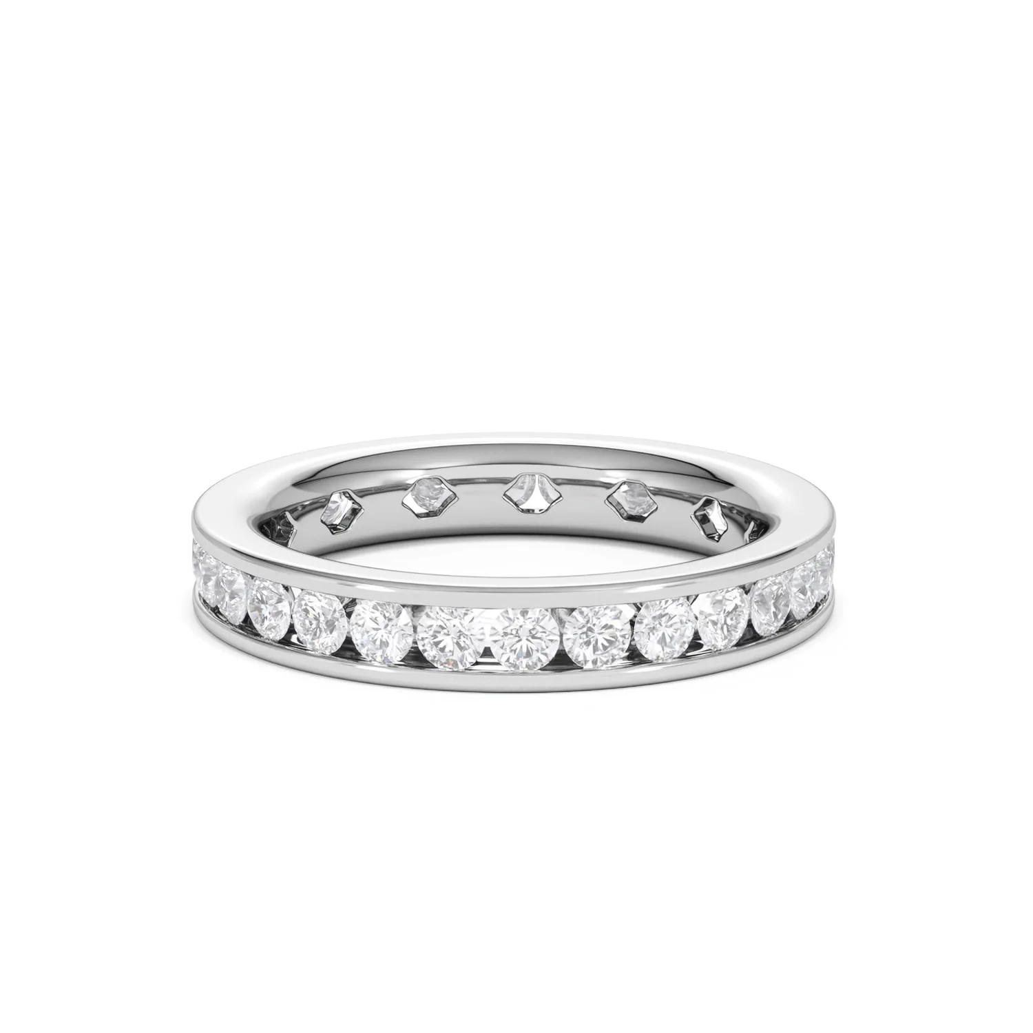 Diamond Eternity Ring Rae Channel Set 1.50ct G/Vs in Platinum - Image 34
