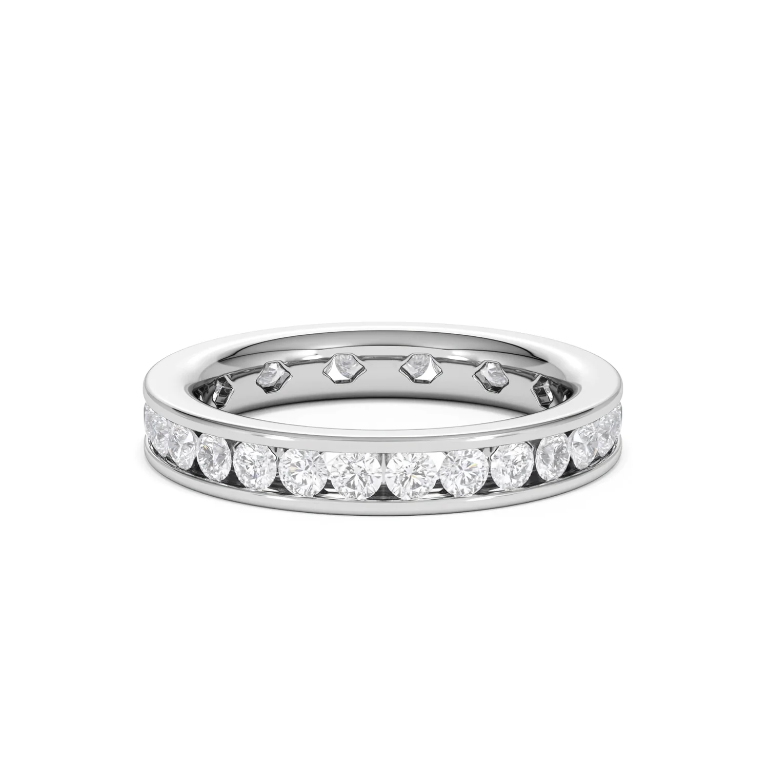 Diamond Eternity Ring Rae Channel Set 1.50ct G/Vs in Platinum - Image 38