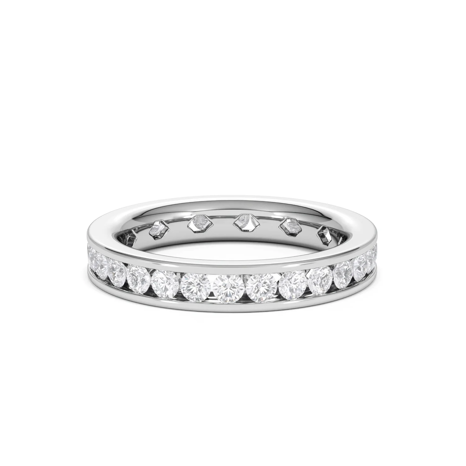 Diamond Eternity Ring Rae Channel Set 1.50ct G/Vs in Platinum - Image 39