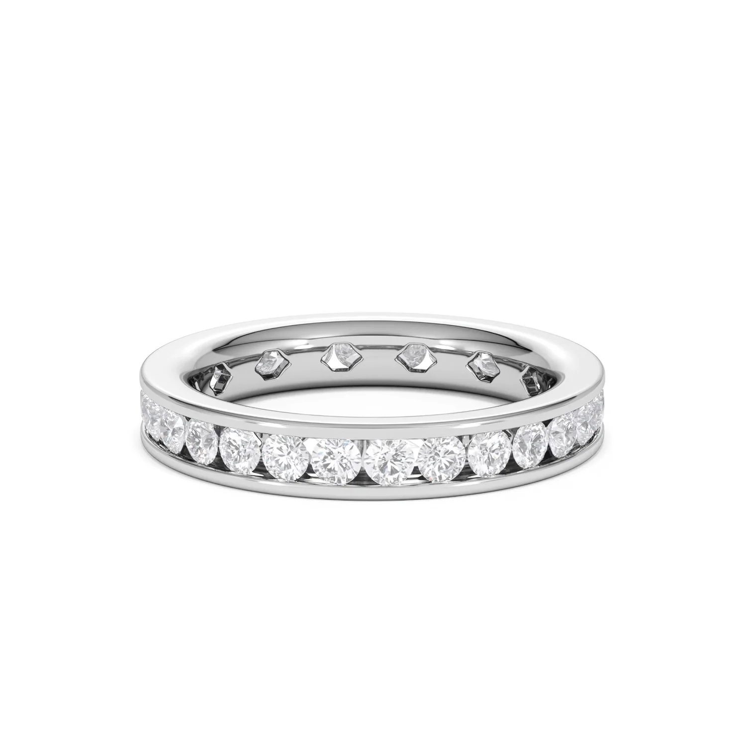 Diamond Eternity Ring Rae Channel Set 1.50ct G/Vs in Platinum - Image 43