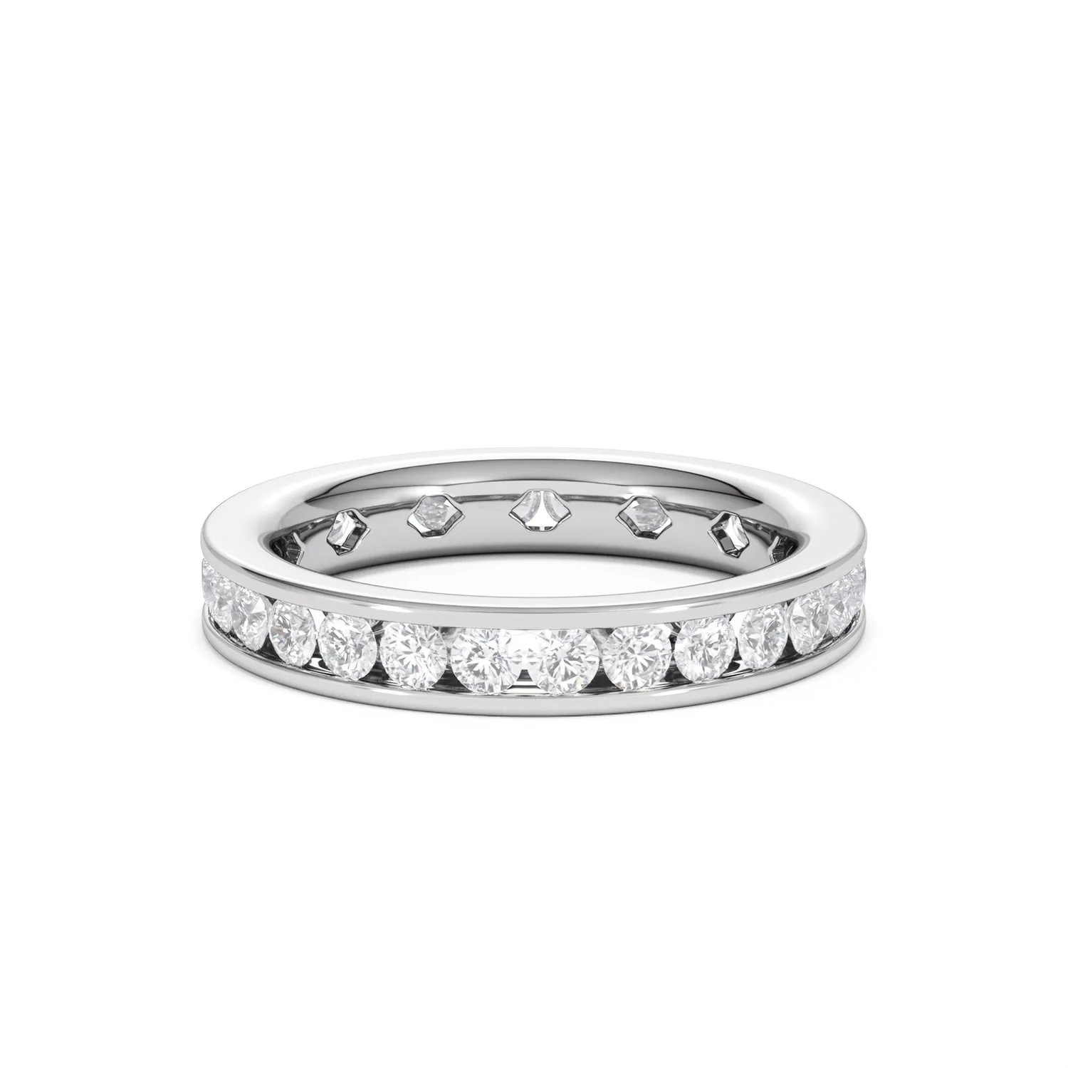 Diamond Eternity Ring Rae Channel Set 1.50ct G/Vs in Platinum - Image 46