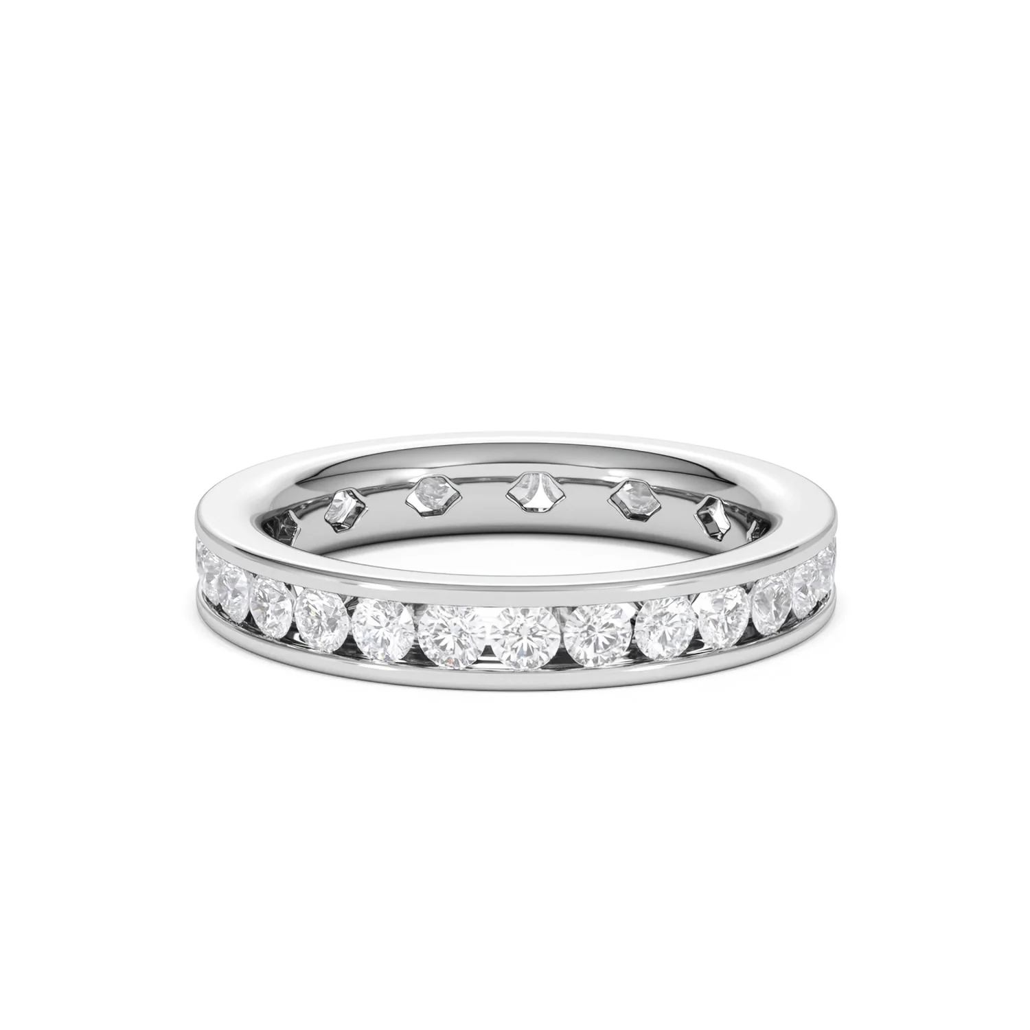 Diamond Eternity Ring Rae Channel Set 1.50ct G/Vs in Platinum - Image 51