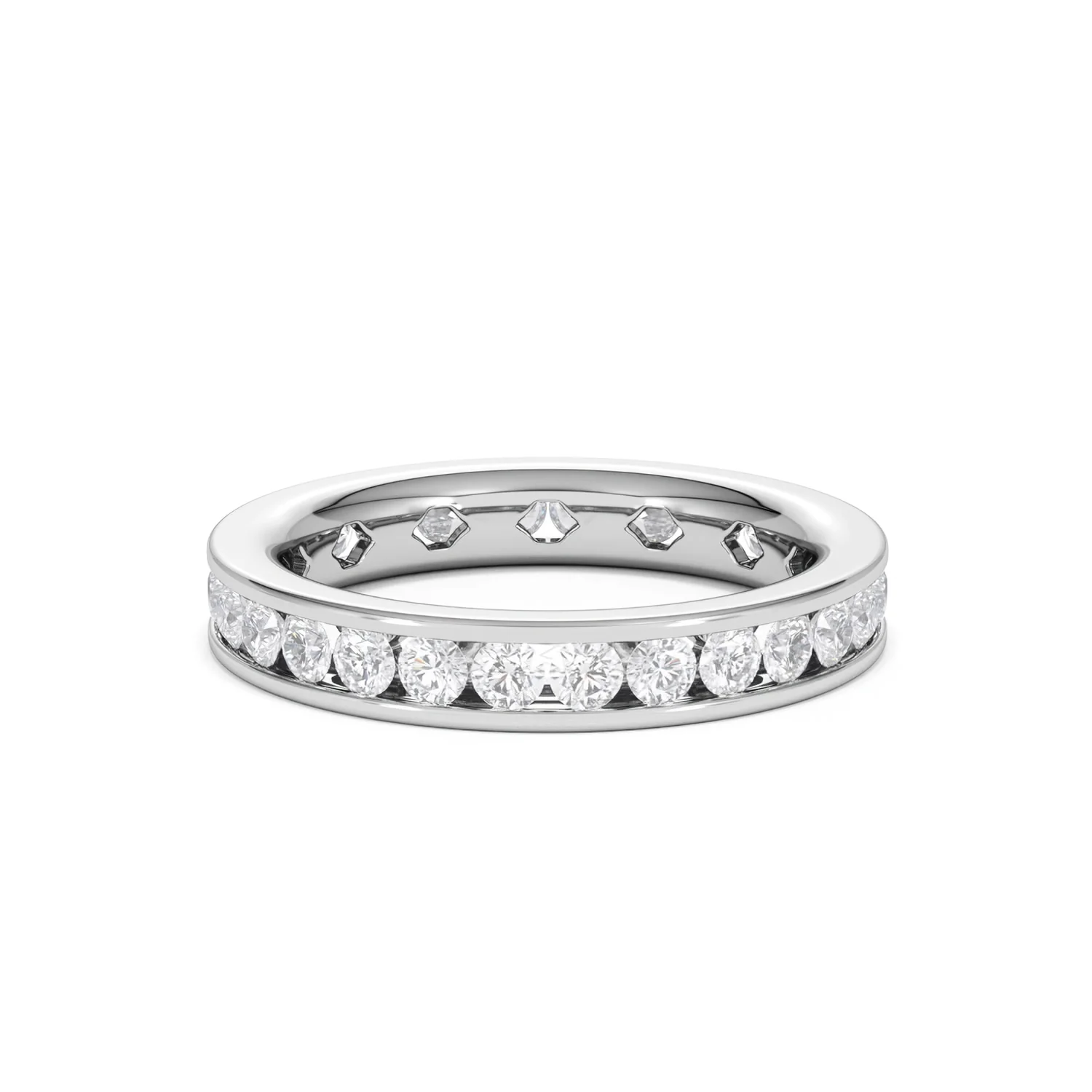 Diamond Eternity Ring Rae Channel Set 1.50ct G/Vs in Platinum - Image 52