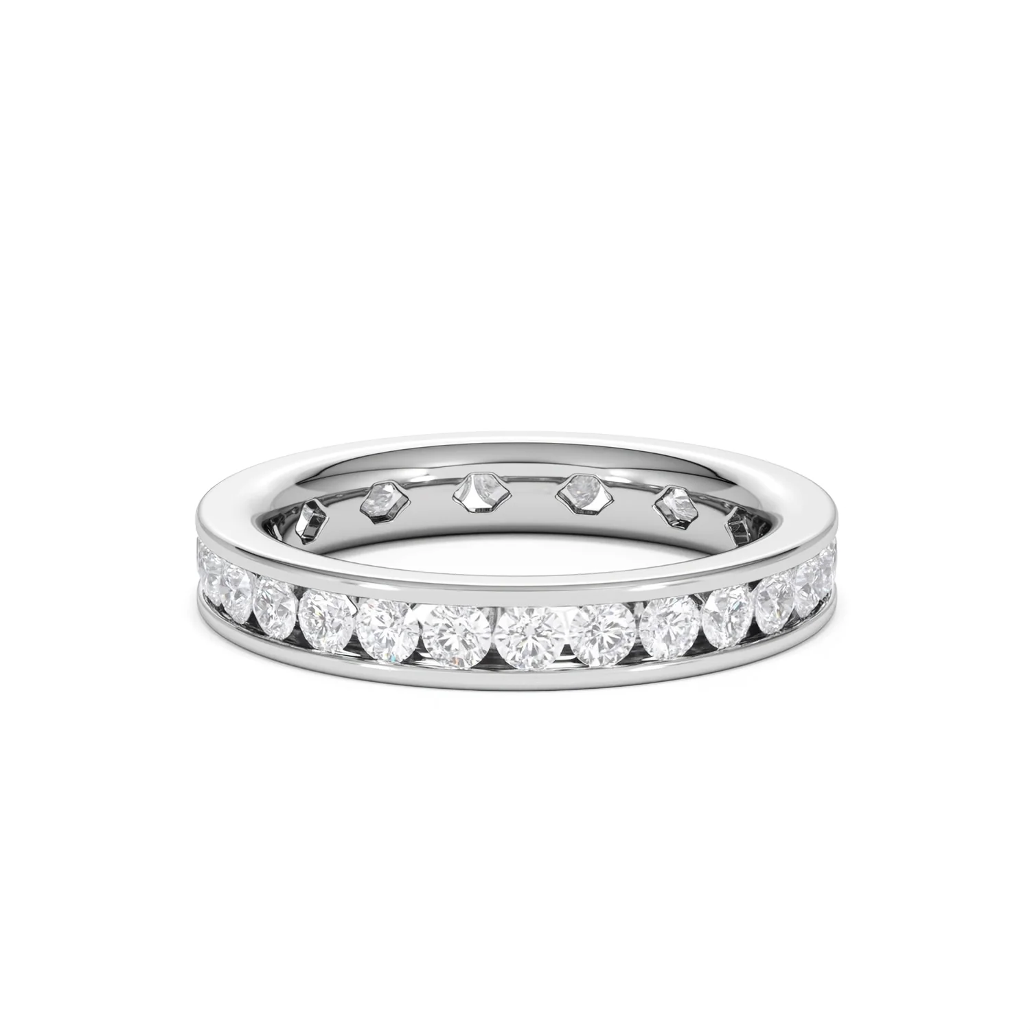 Diamond Eternity Ring Rae Channel Set 1.50ct G/Vs in Platinum - Image 54