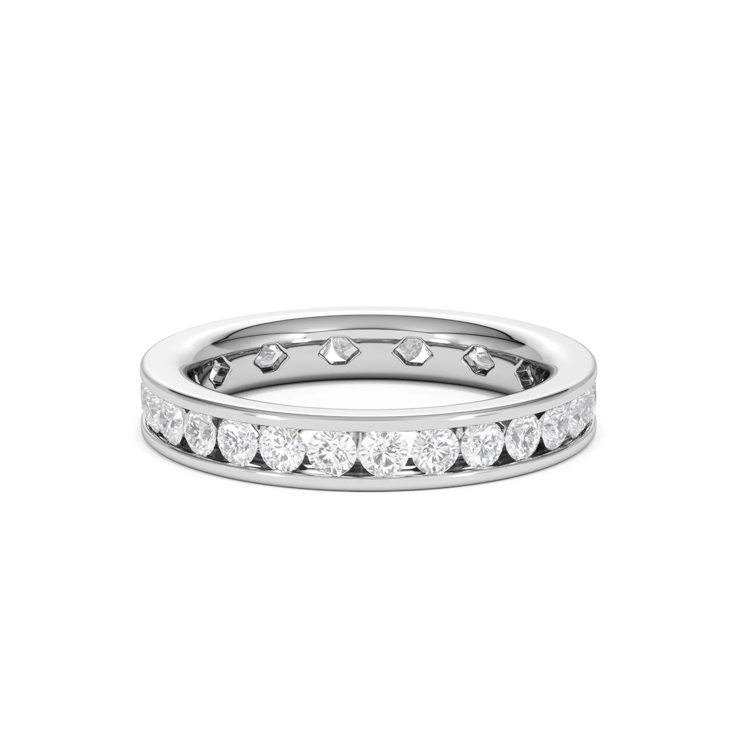 Diamond Eternity Ring Rae Channel Set 1.50ct G/Vs in Platinum - Image 60