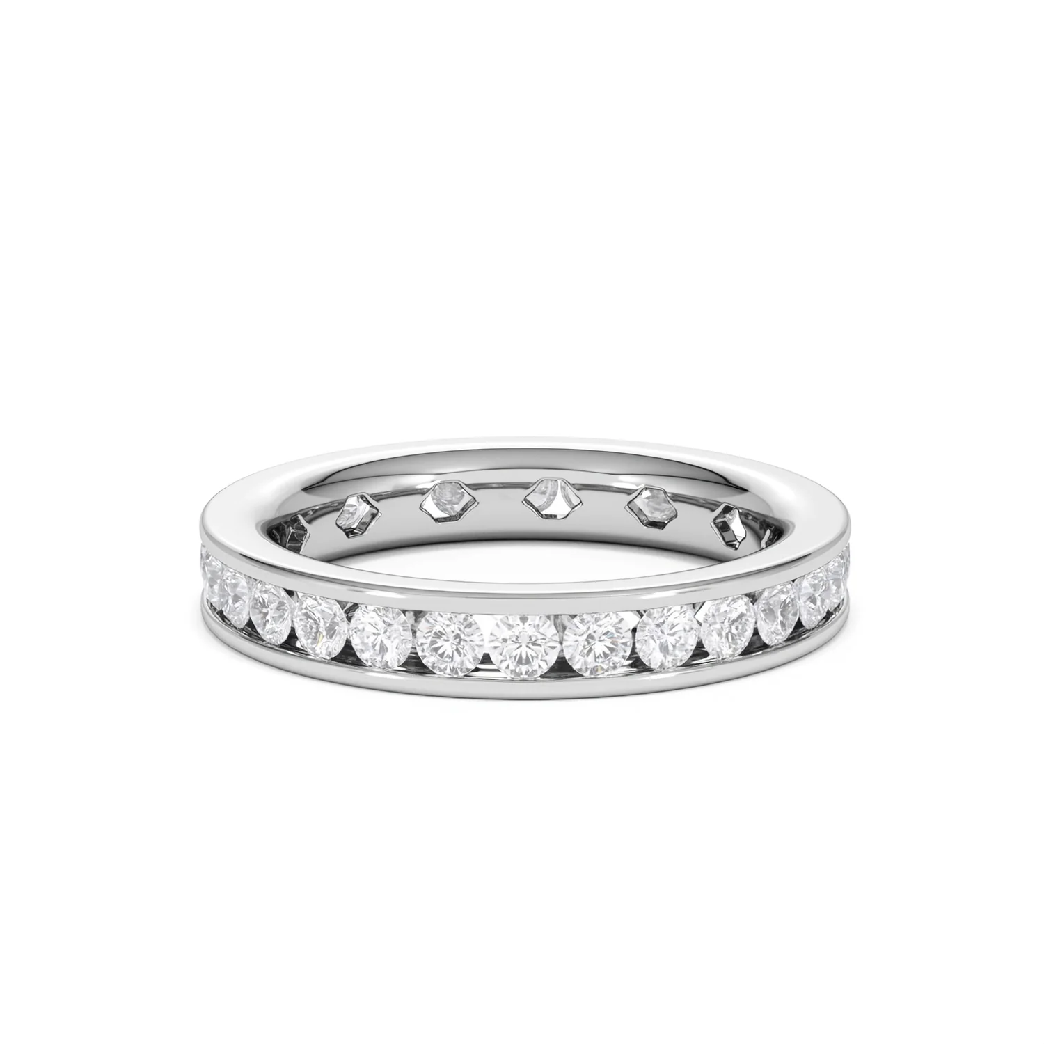 Diamond Eternity Ring Rae Channel Set 1.50ct G/Vs in Platinum - Image 62