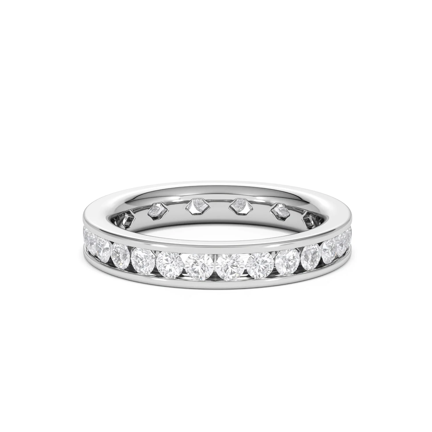 Diamond Eternity Ring Rae Channel Set 1.50ct G/Vs in Platinum - Image 66