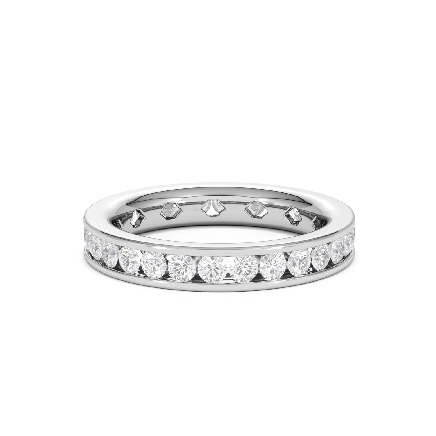 Diamond Eternity Ring Rae Channel Set 1.50ct G/Vs in Platinum - Image 70