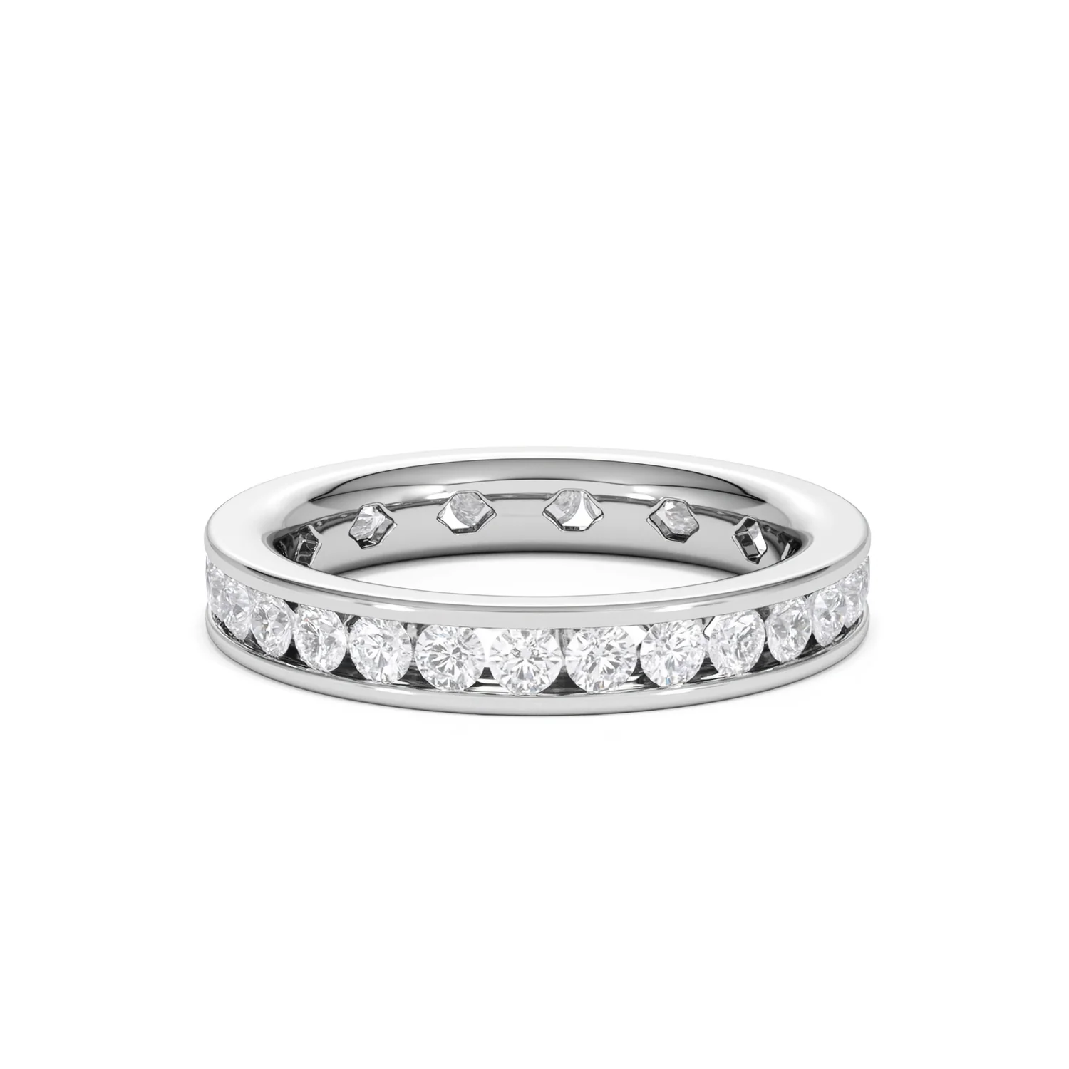 Diamond Eternity Ring Rae Channel Set 1.50ct G/Vs in Platinum - Image 73