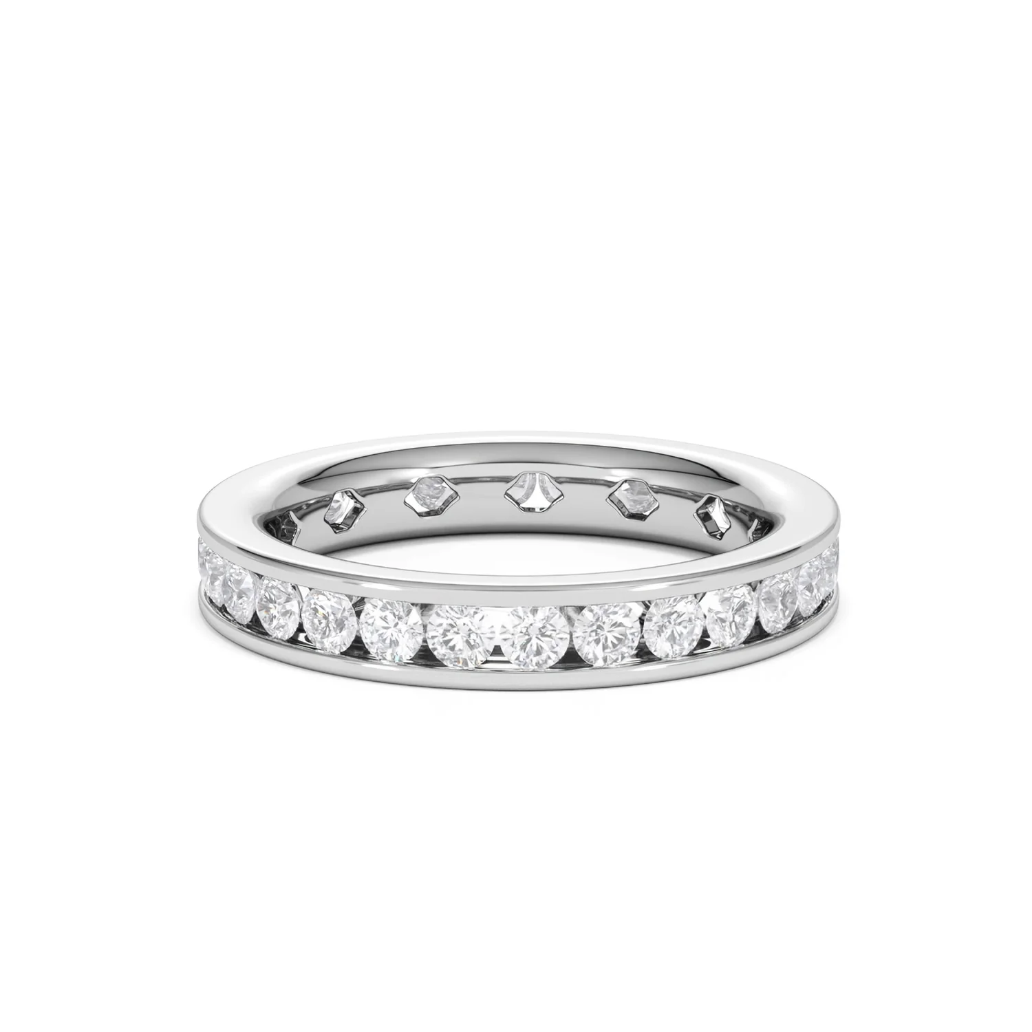 Diamond Eternity Ring Rae Channel Set 1.50ct G/Vs in Platinum - Image 74
