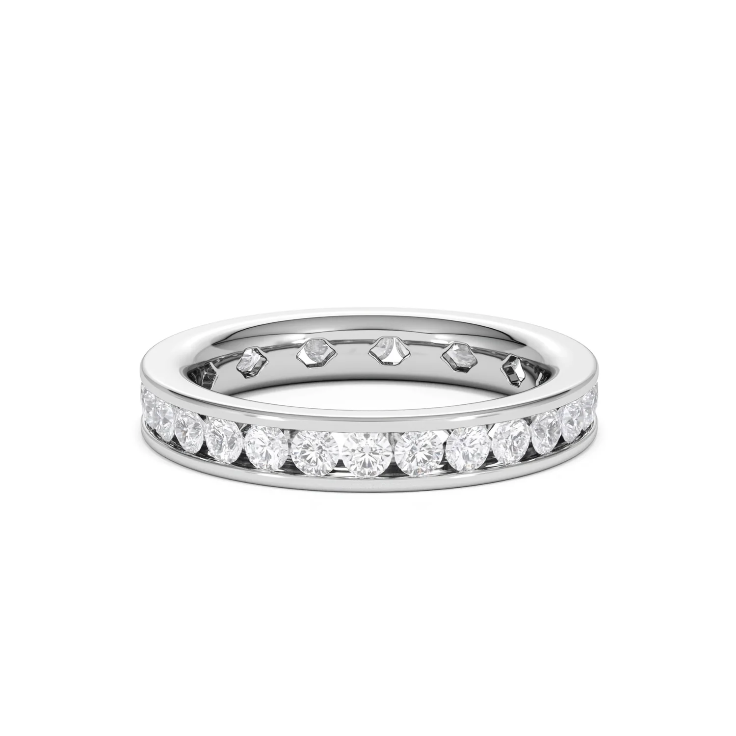 Diamond Eternity Ring Rae Channel Set 1.50ct G/Vs in Platinum - Image 79