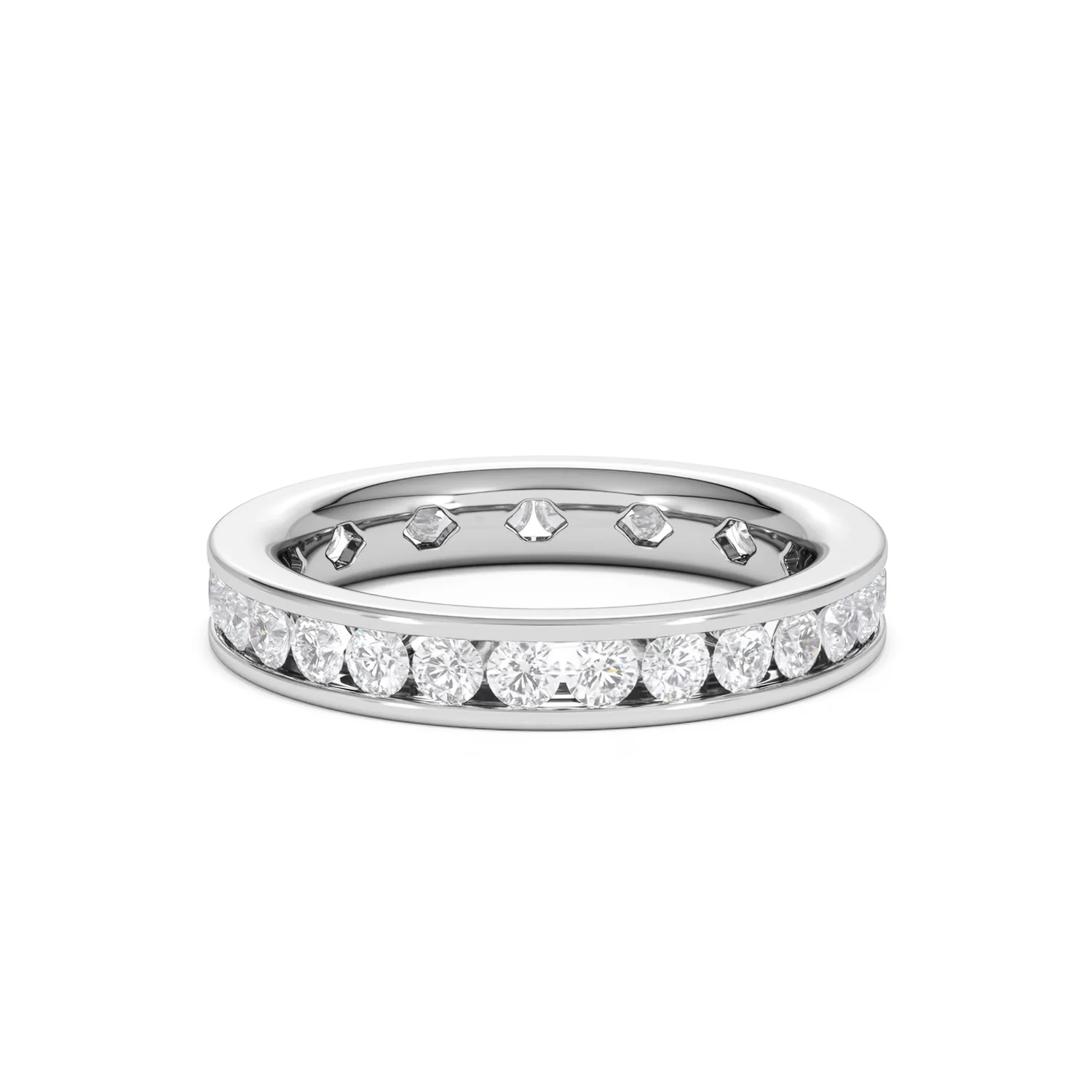 Diamond Eternity Ring Rae Channel Set 1.50ct G/Vs in Platinum - Image 81