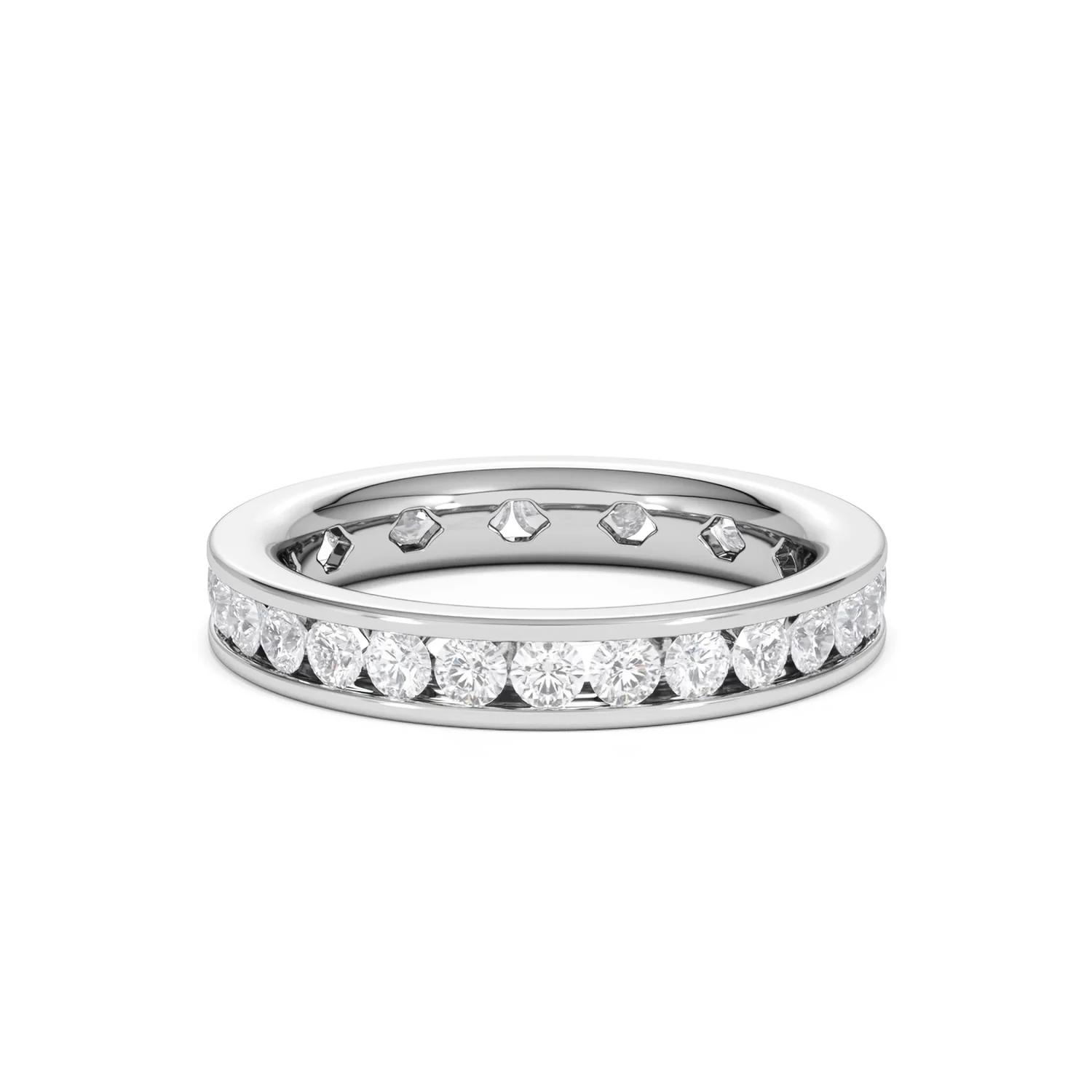 Diamond Eternity Ring Rae Channel Set 1.50ct G/Vs in Platinum - Image 82