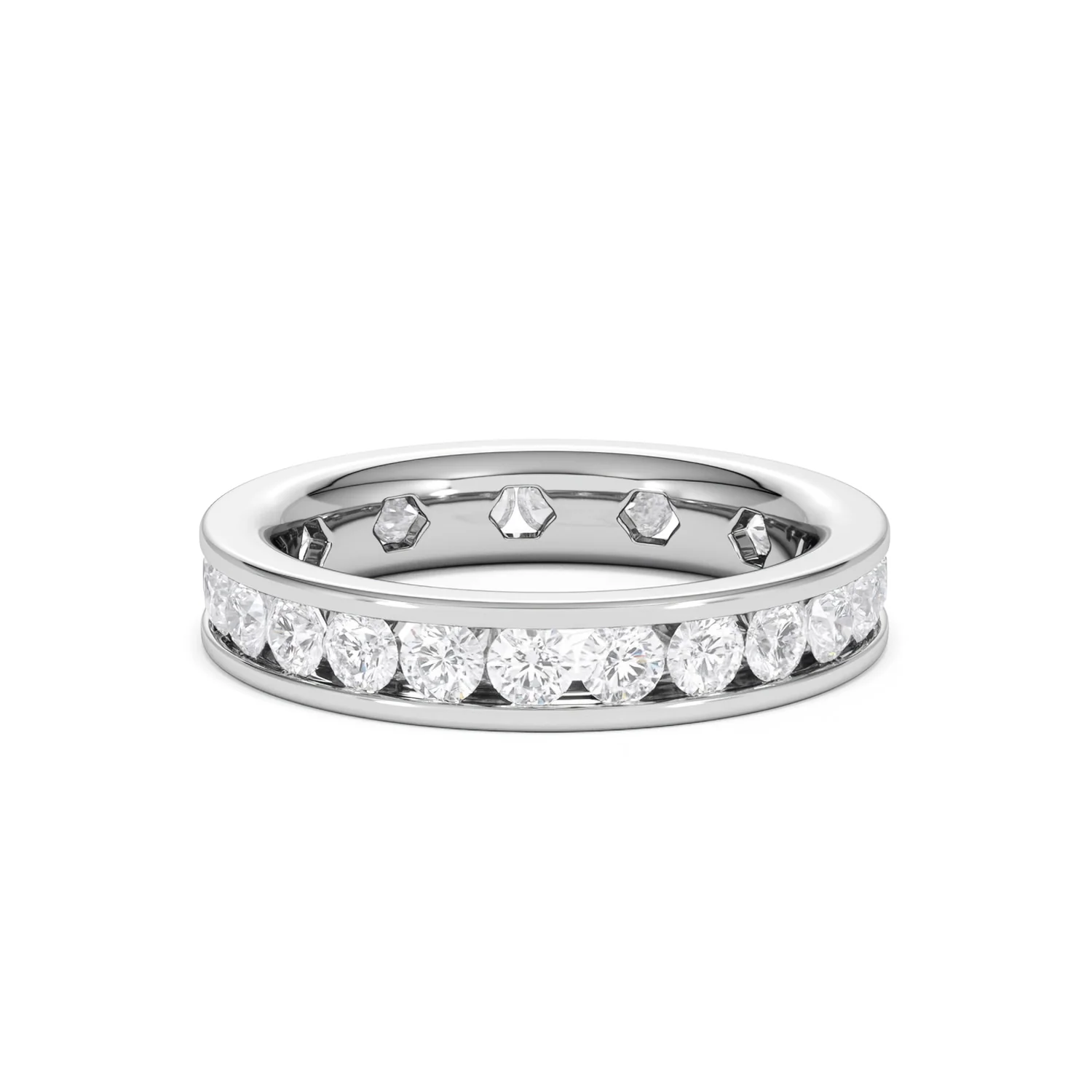 Diamond Eternity Ring Rae Channel Set 2.00ct G/Vs in Platinum - Image 11