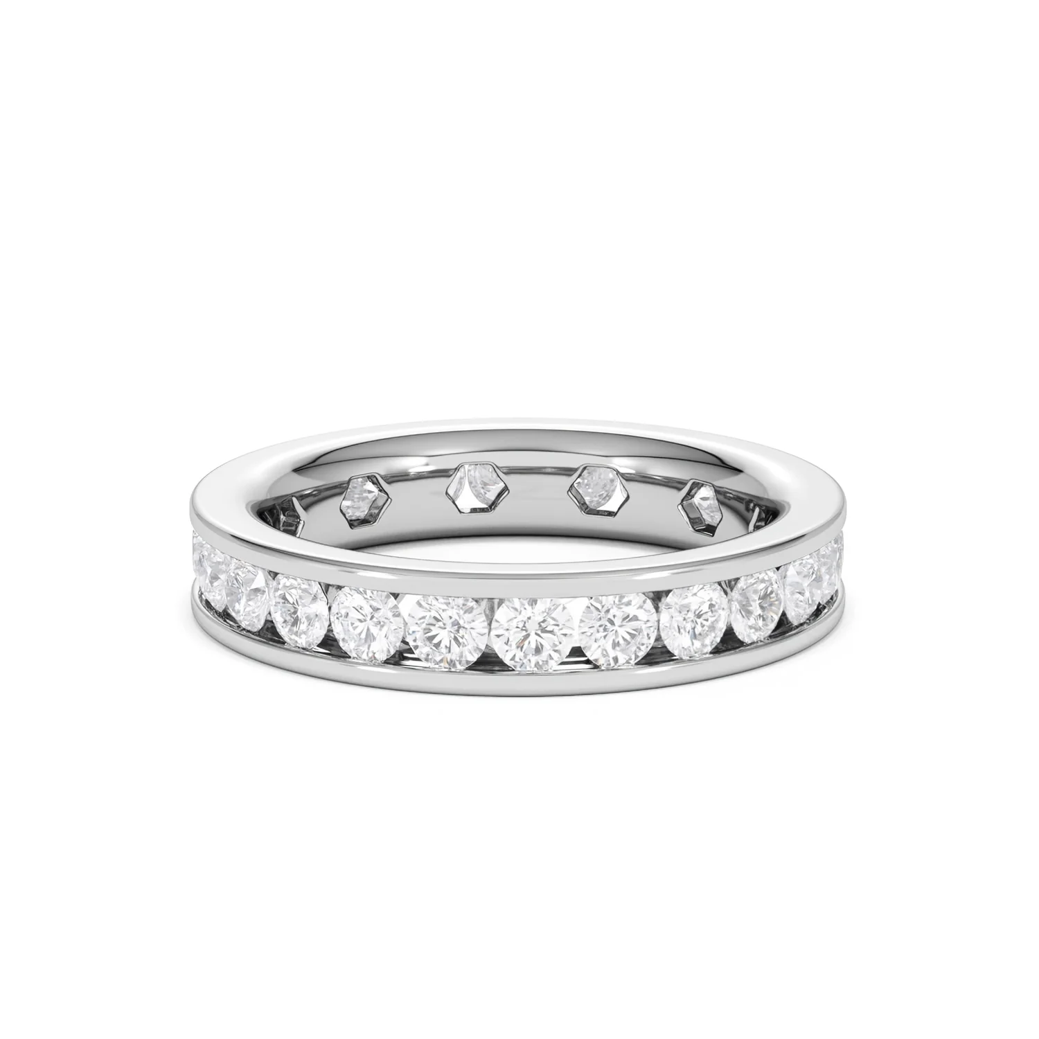 Diamond Eternity Ring Rae Channel Set 2.00ct G/Vs in Platinum - Image 12