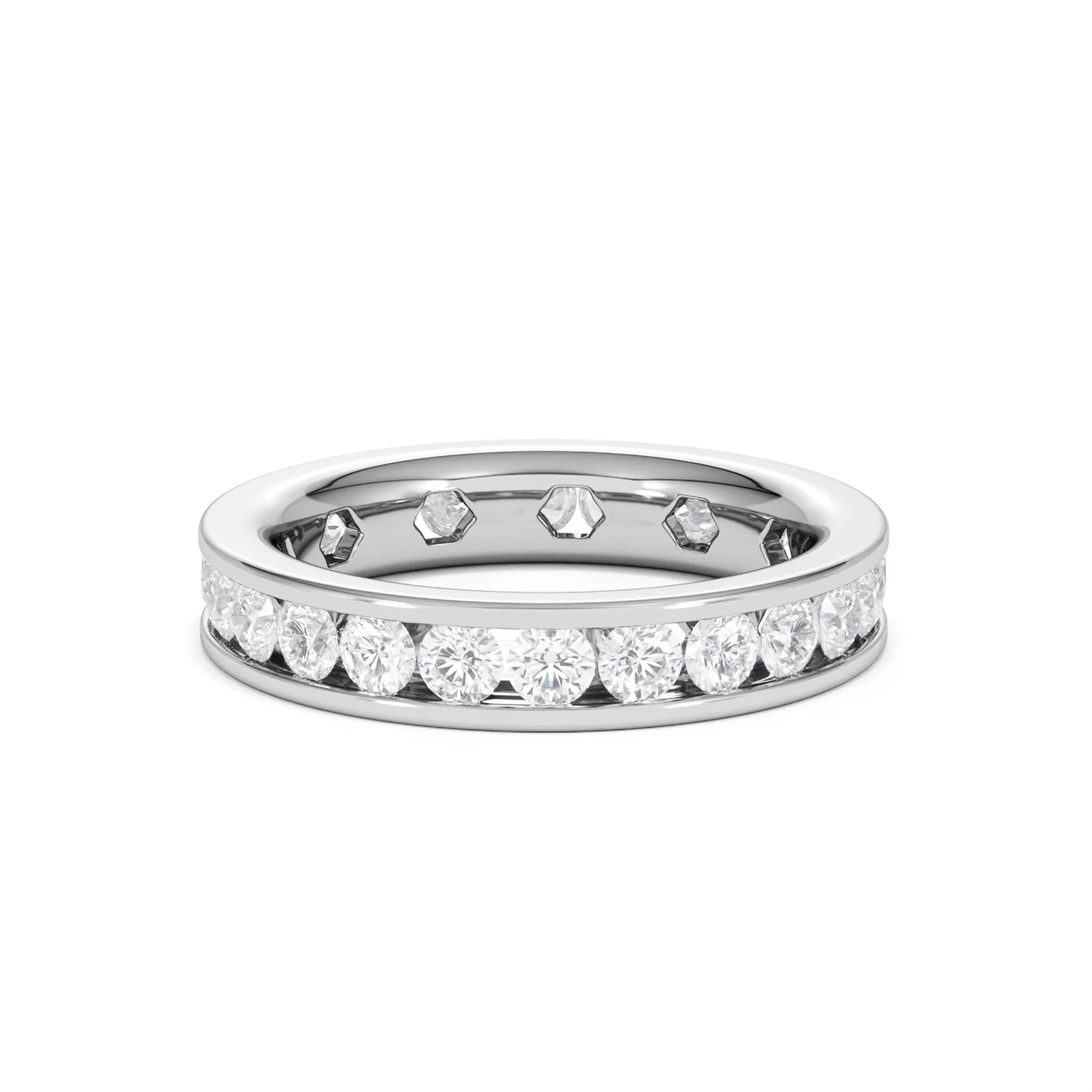 Diamond Eternity Ring Rae Channel Set 2.00ct G/Vs in Platinum - Image 15