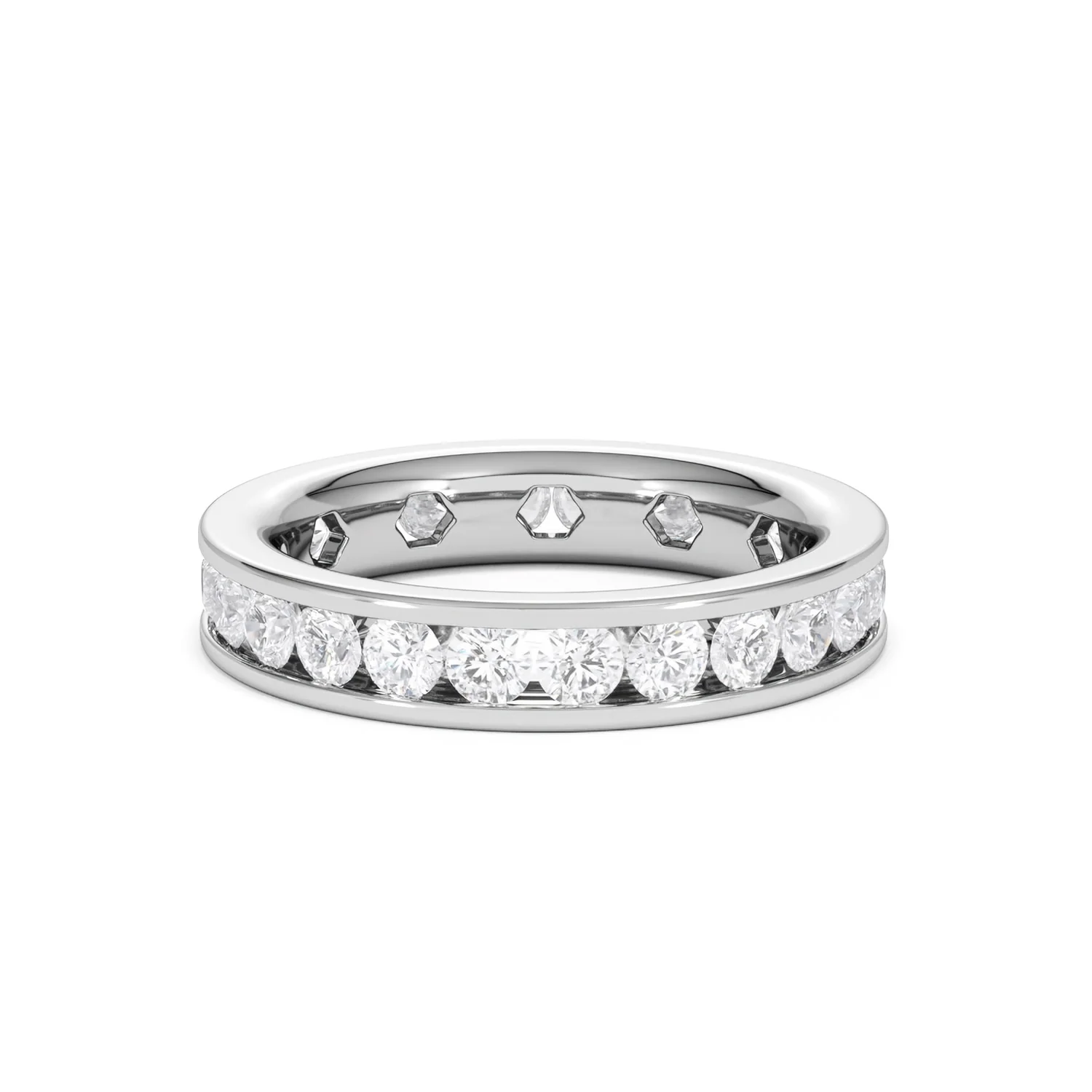 Diamond Eternity Ring Rae Channel Set 2.00ct G/Vs in Platinum - Image 16