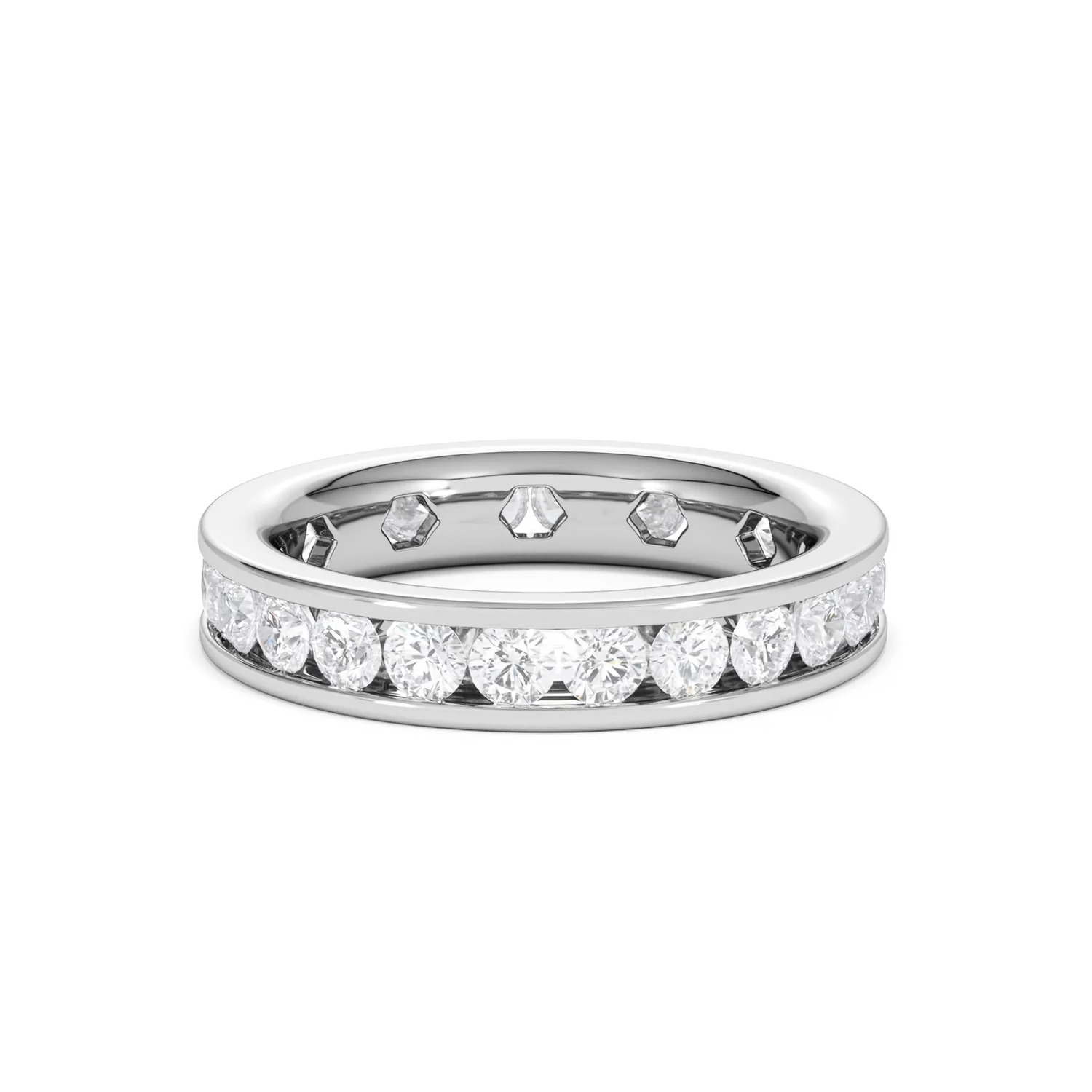 Diamond Eternity Ring Rae Channel Set 2.00ct G/Vs in Platinum - Image 17
