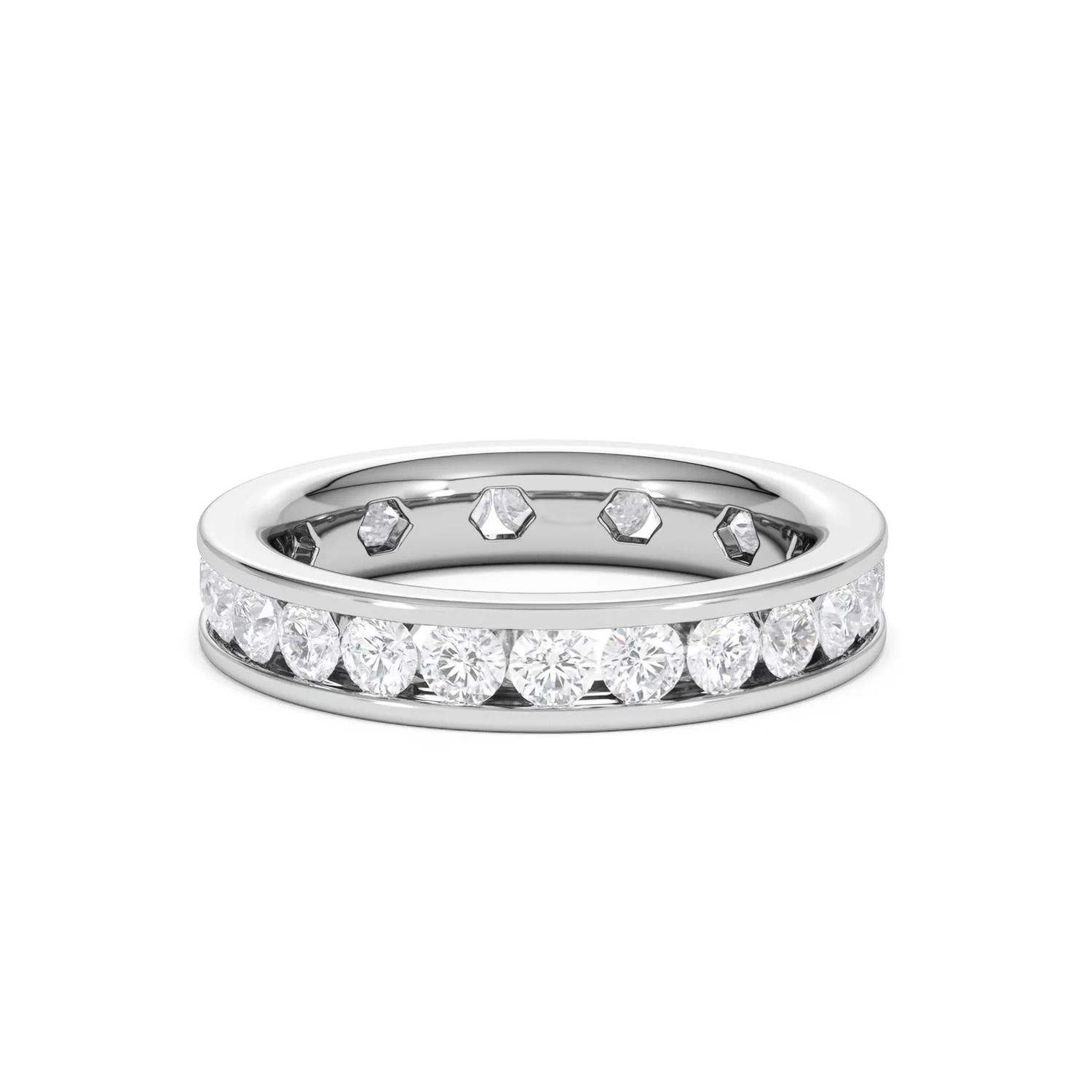 Diamond Eternity Ring Rae Channel Set 2.00ct G/Vs in Platinum - Image 25