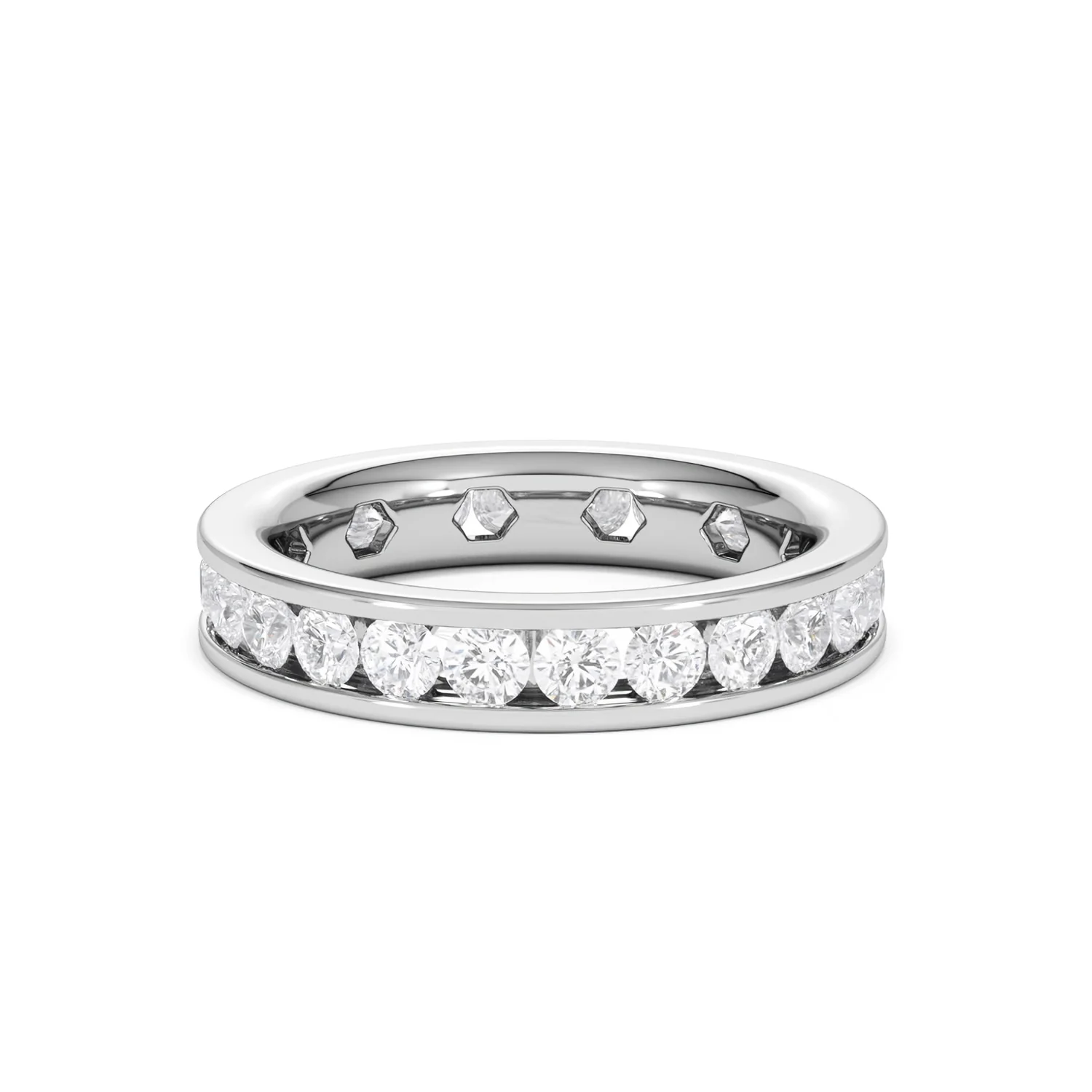 Diamond Eternity Ring Rae Channel Set 2.00ct G/Vs in Platinum - Image 26
