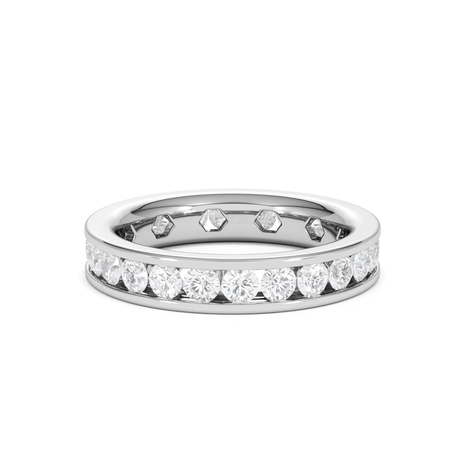 Diamond Eternity Ring Rae Channel Set 2.00ct G/Vs in Platinum - Image 32