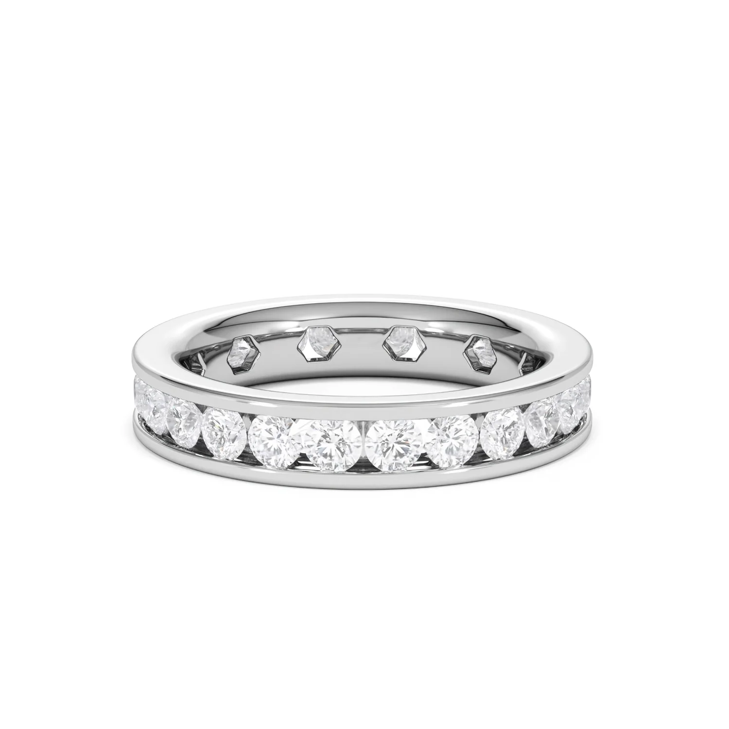 Diamond Eternity Ring Rae Channel Set 2.00ct G/Vs in Platinum - Image 33
