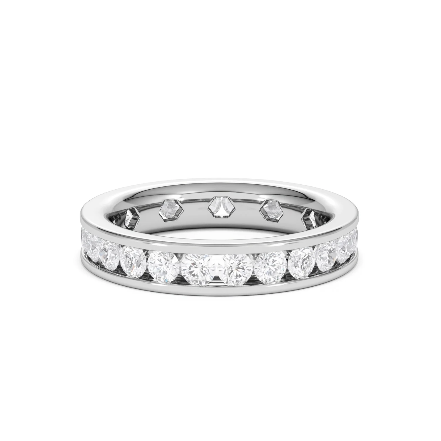 Diamond Eternity Ring Rae Channel Set 2.00ct G/Vs in Platinum - Image 36