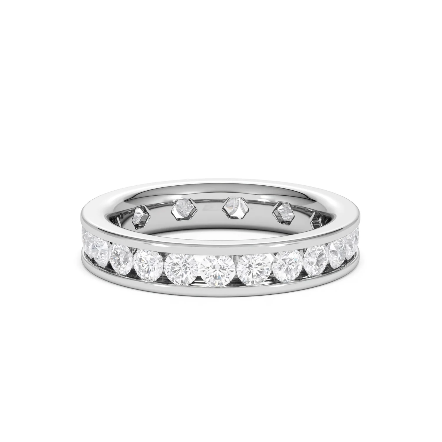 Diamond Eternity Ring Rae Channel Set 2.00ct G/Vs in Platinum - Image 41