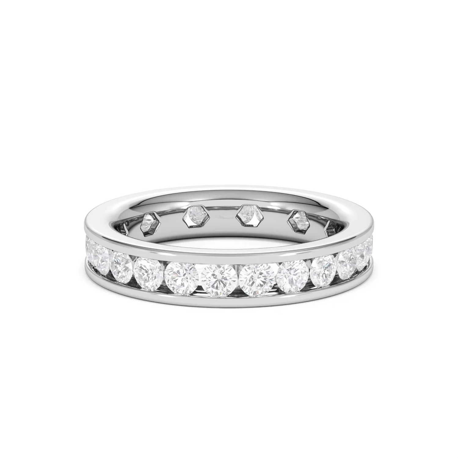 Diamond Eternity Ring Rae Channel Set 2.00ct G/Vs in Platinum - Image 47
