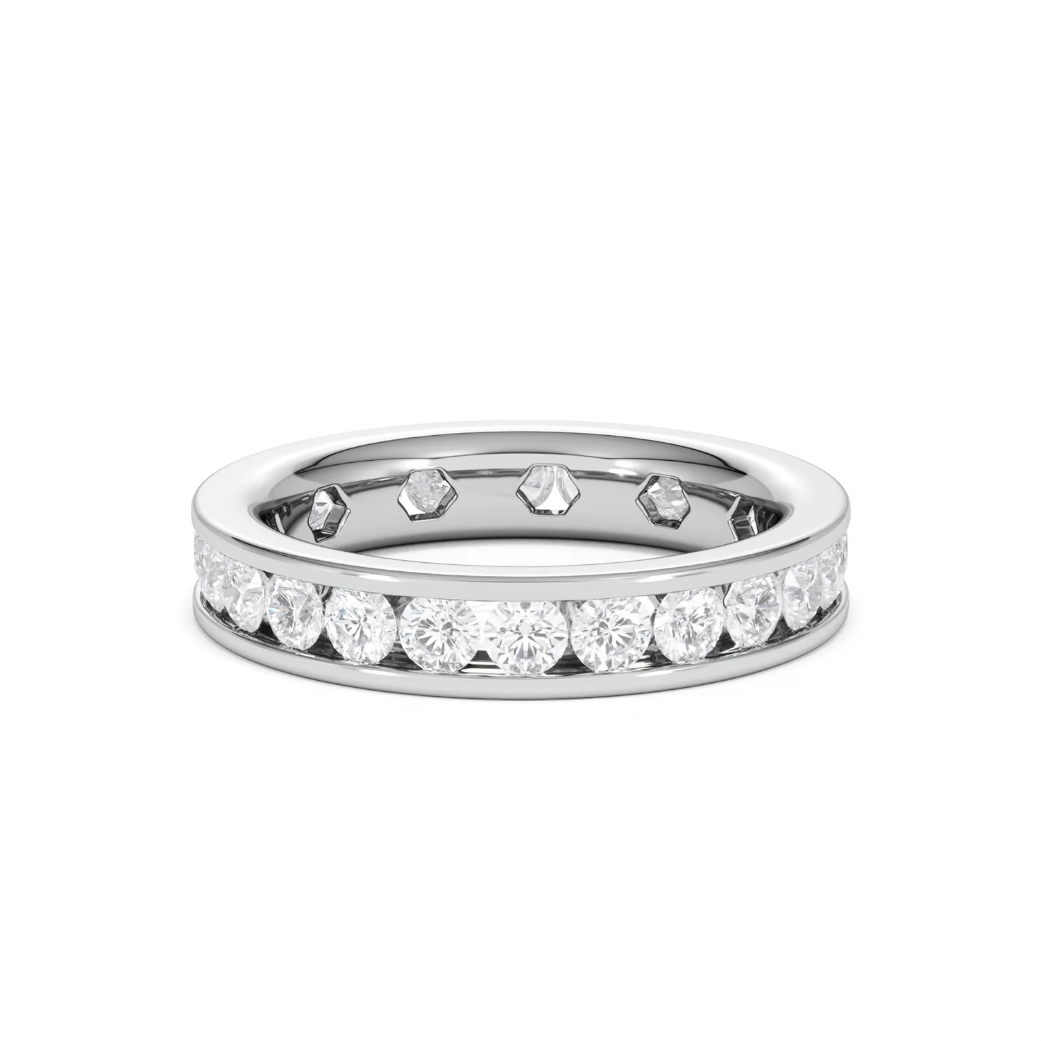 Diamond Eternity Ring Rae Channel Set 2.00ct G/Vs in Platinum - Image 48