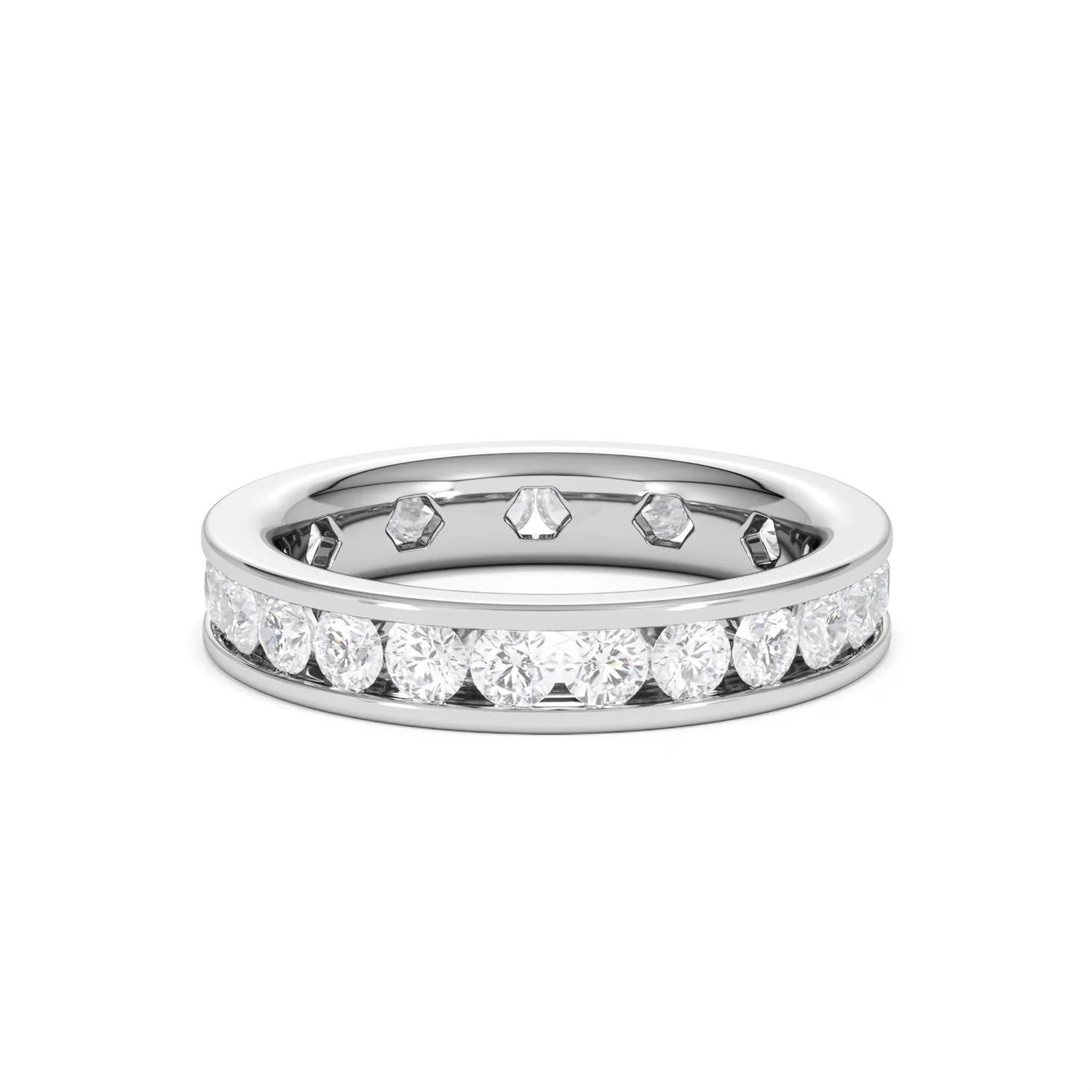 Diamond Eternity Ring Rae Channel Set 2.00ct G/Vs in Platinum - Image 50
