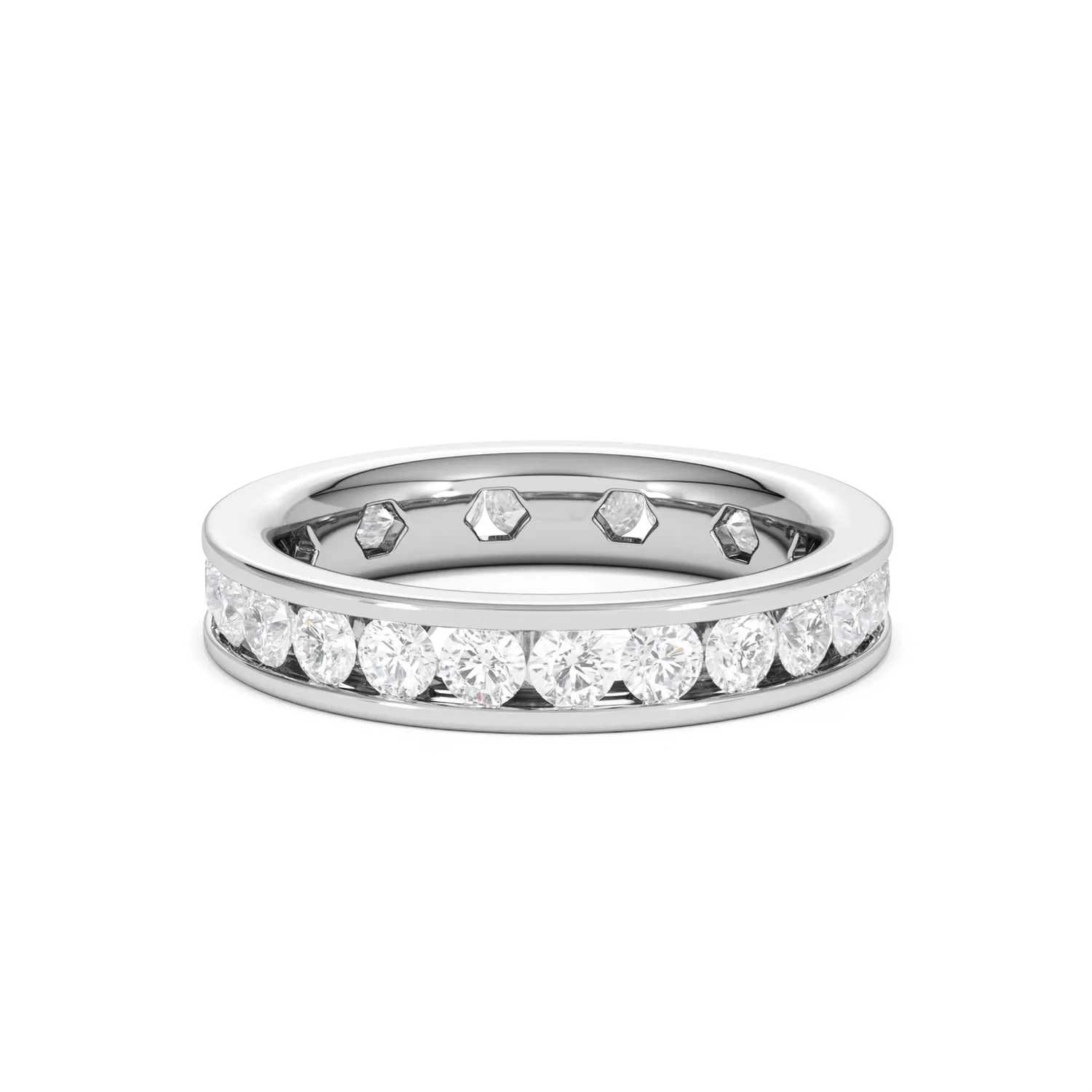 Diamond Eternity Ring Rae Channel Set 2.00ct G/Vs in Platinum - Image 52