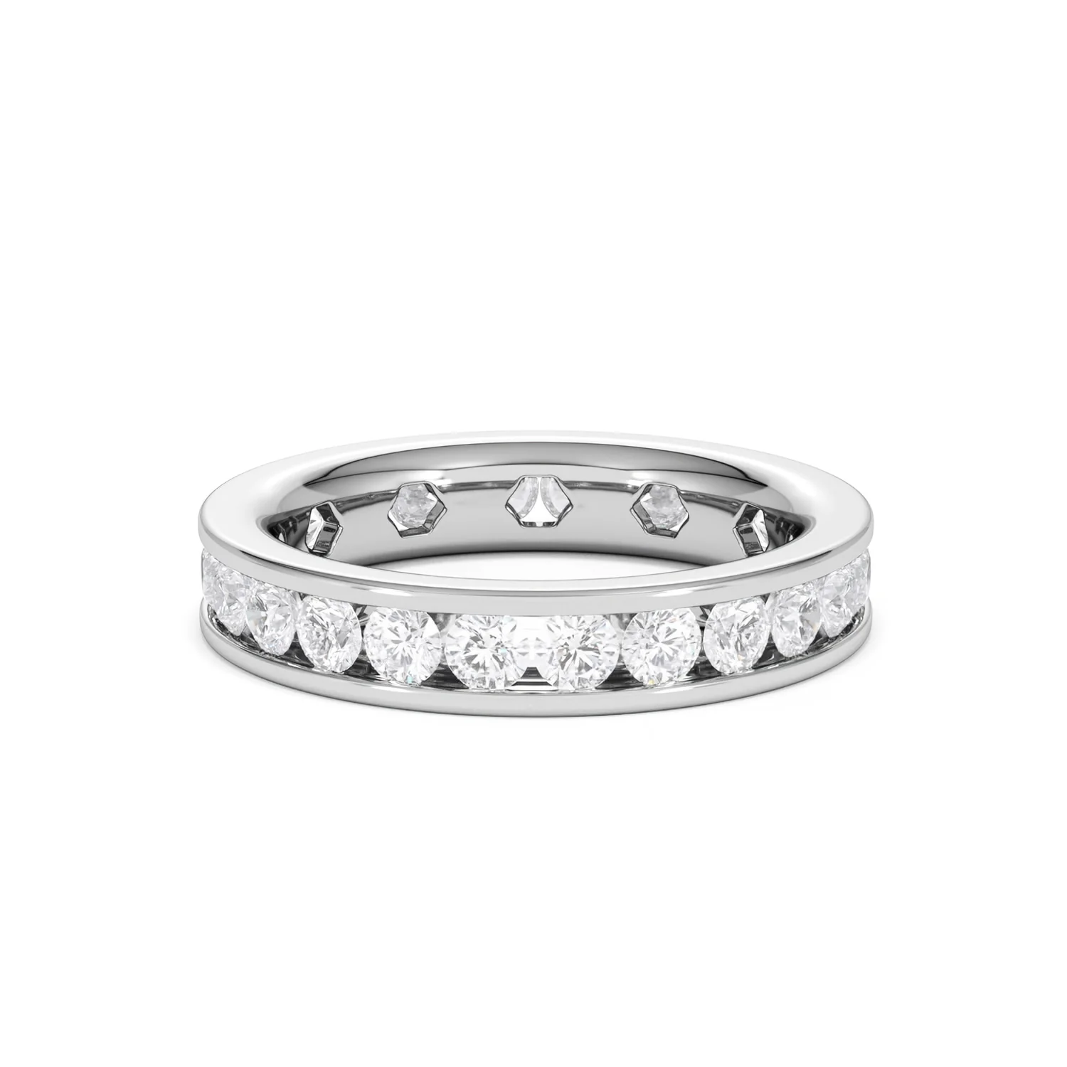 Diamond Eternity Ring Rae Channel Set 2.00ct G/Vs in Platinum - Image 56