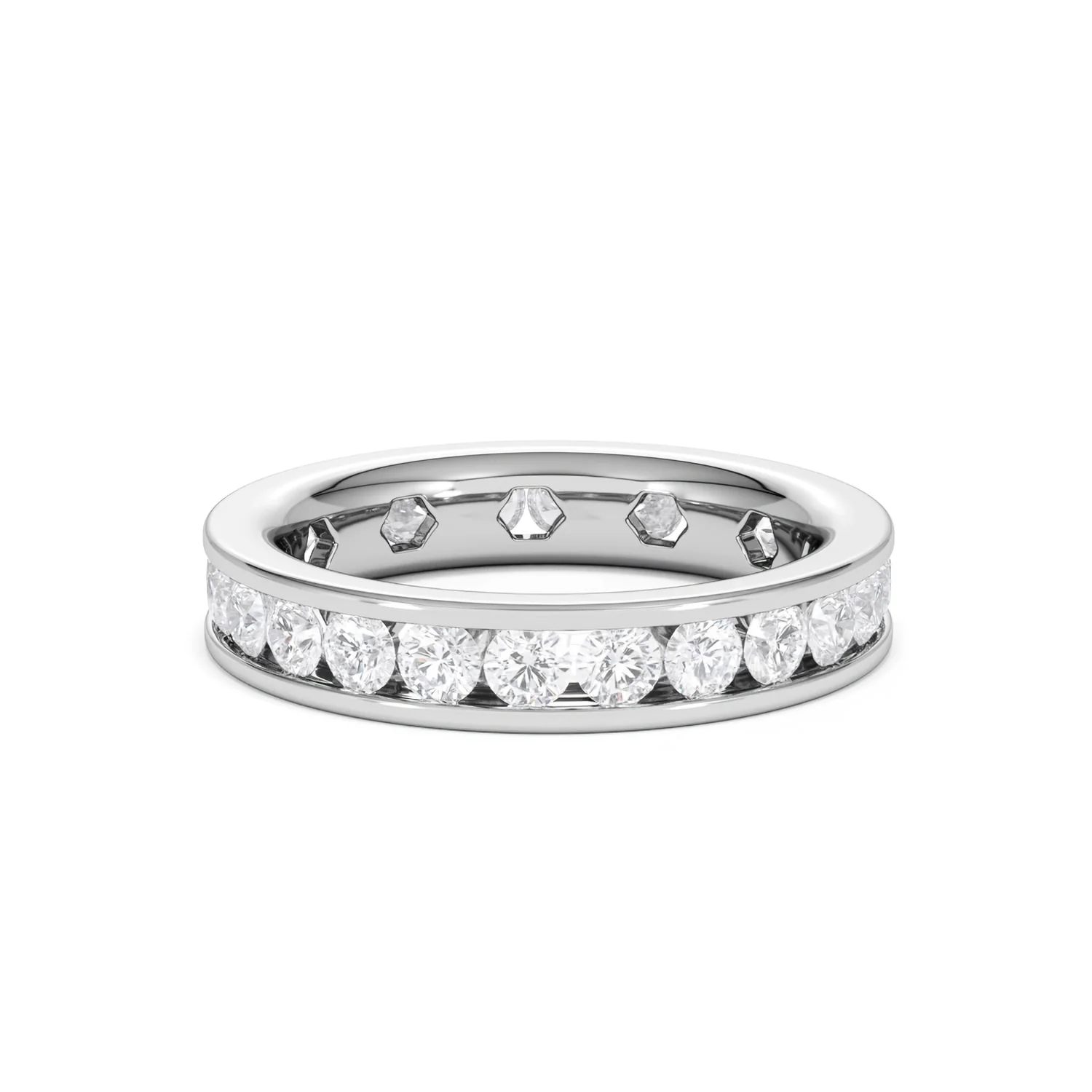 Diamond Eternity Ring Rae Channel Set 2.00ct G/Vs in Platinum - Image 57