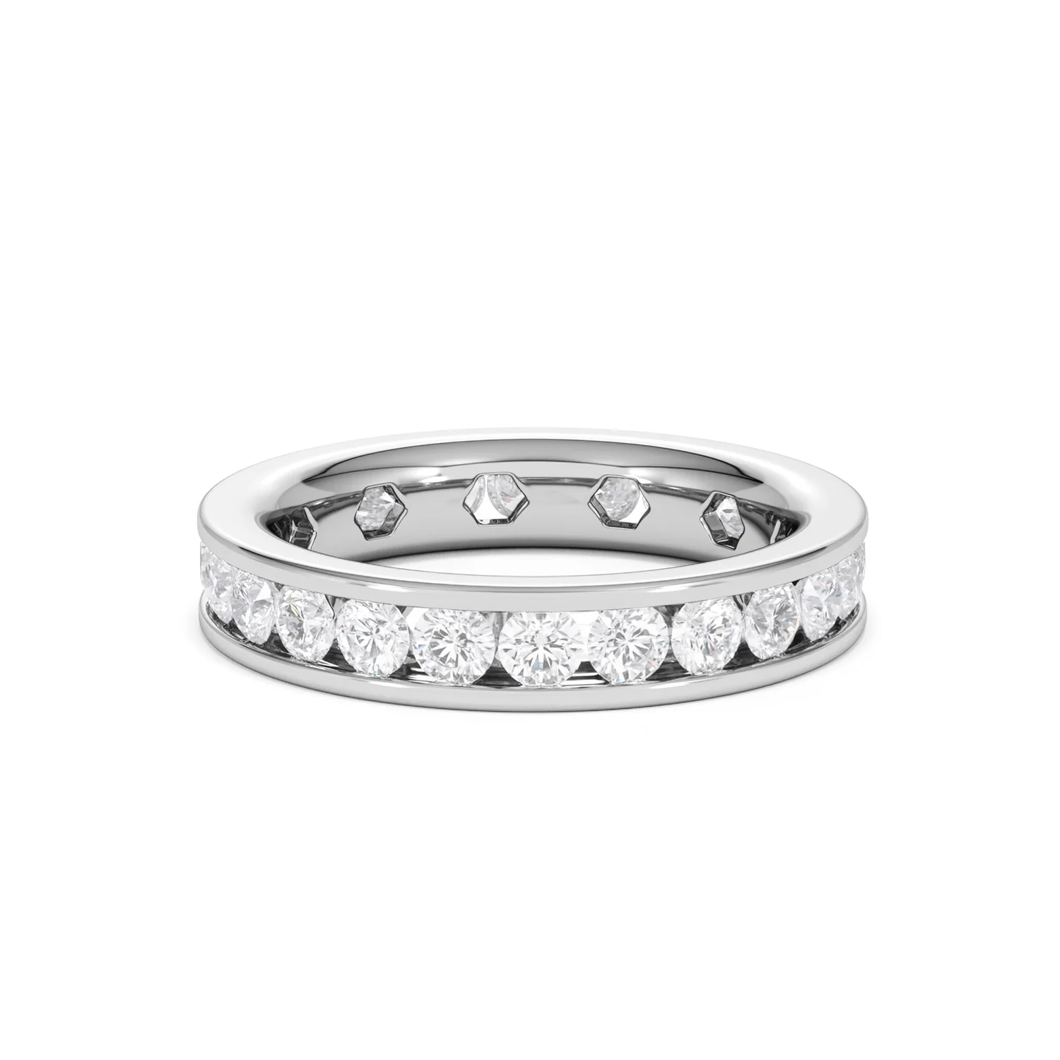 Diamond Eternity Ring Rae Channel Set 2.00ct G/Vs in Platinum - Image 58