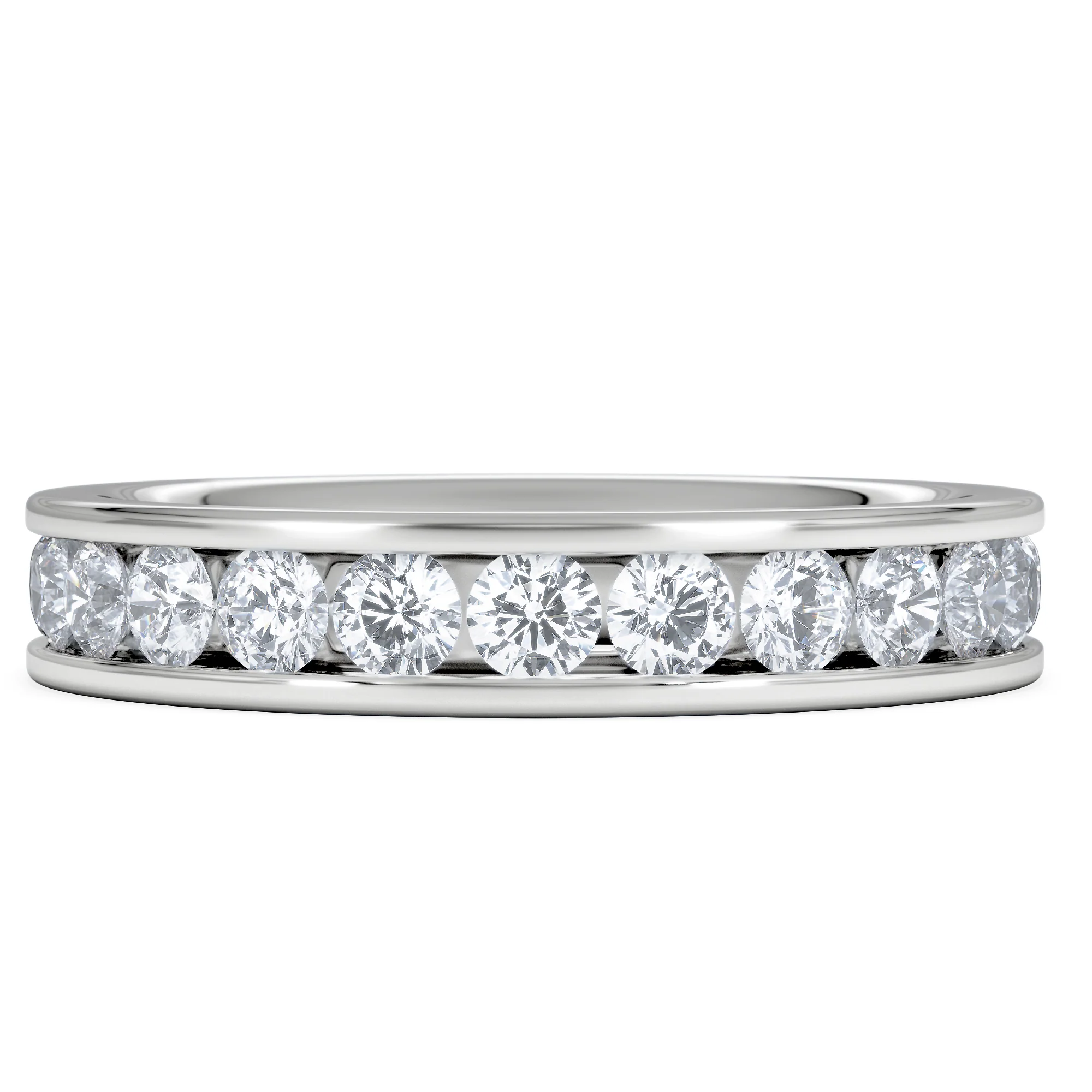 Diamond Eternity Ring Rae Channel Set 2.00ct G/Vs in Platinum - Image 6
