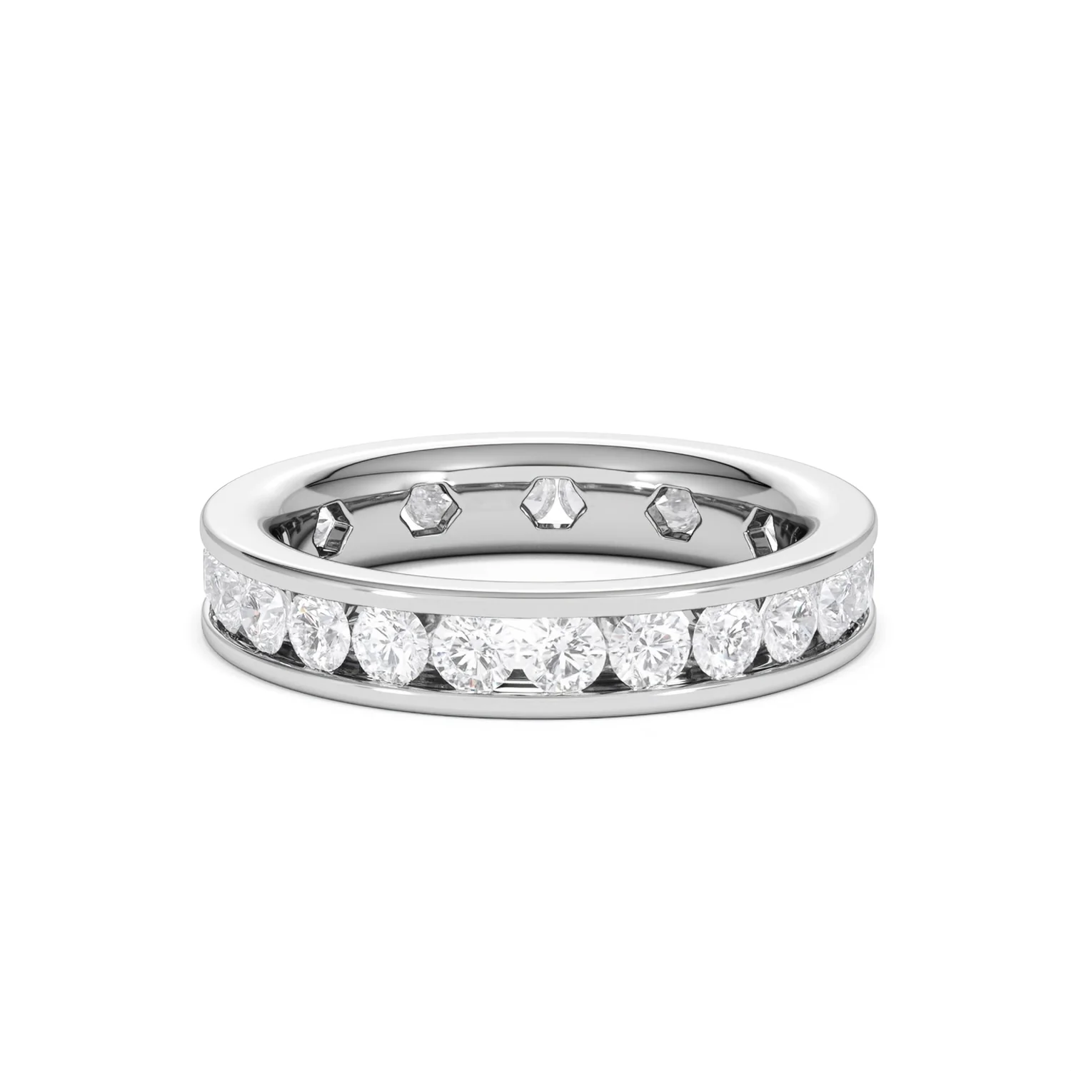 Diamond Eternity Ring Rae Channel Set 2.00ct G/Vs in Platinum - Image 62