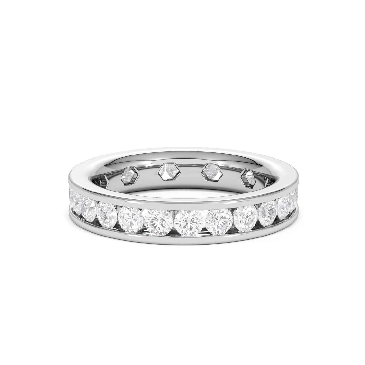 Diamond Eternity Ring Rae Channel Set 2.00ct G/Vs in Platinum - Image 65