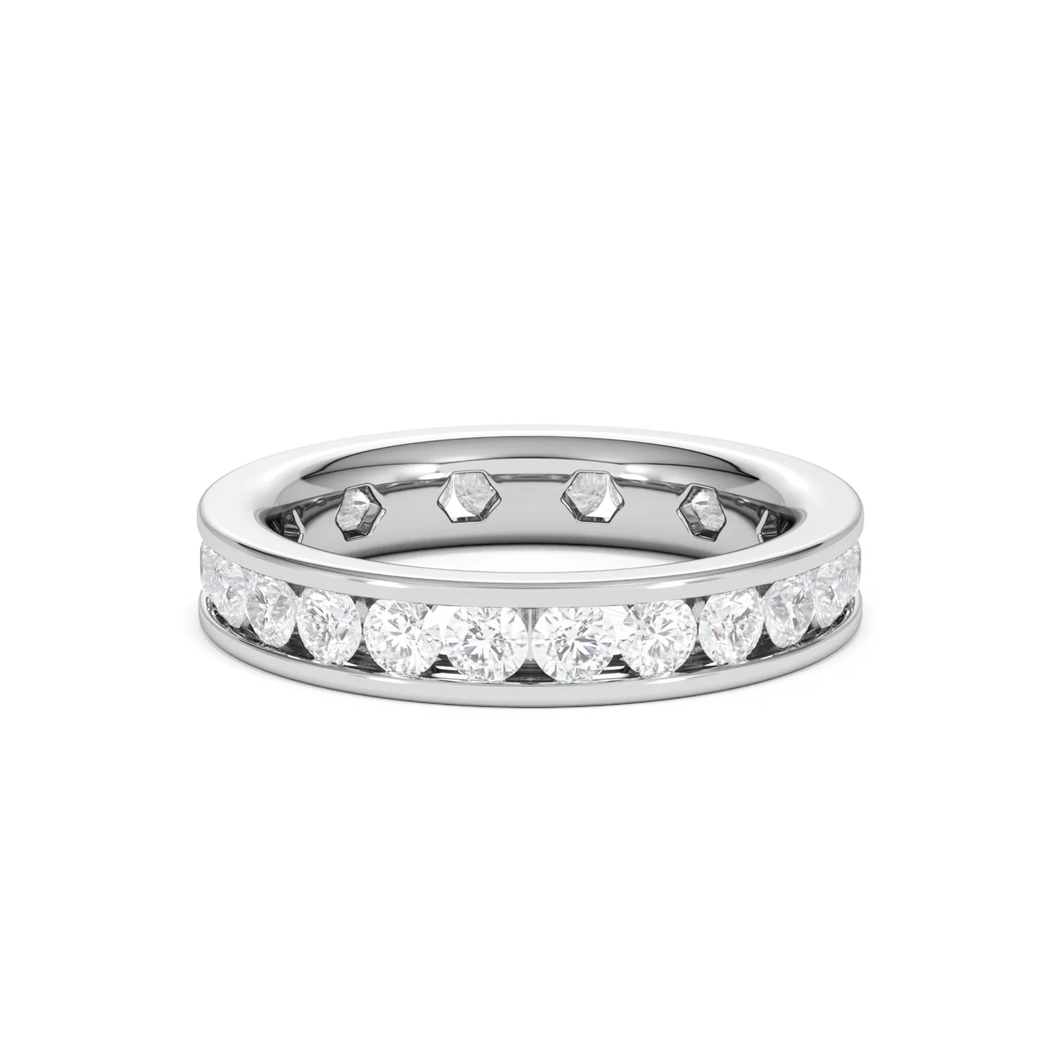 Diamond Eternity Ring Rae Channel Set 2.00ct G/Vs in Platinum - Image 66
