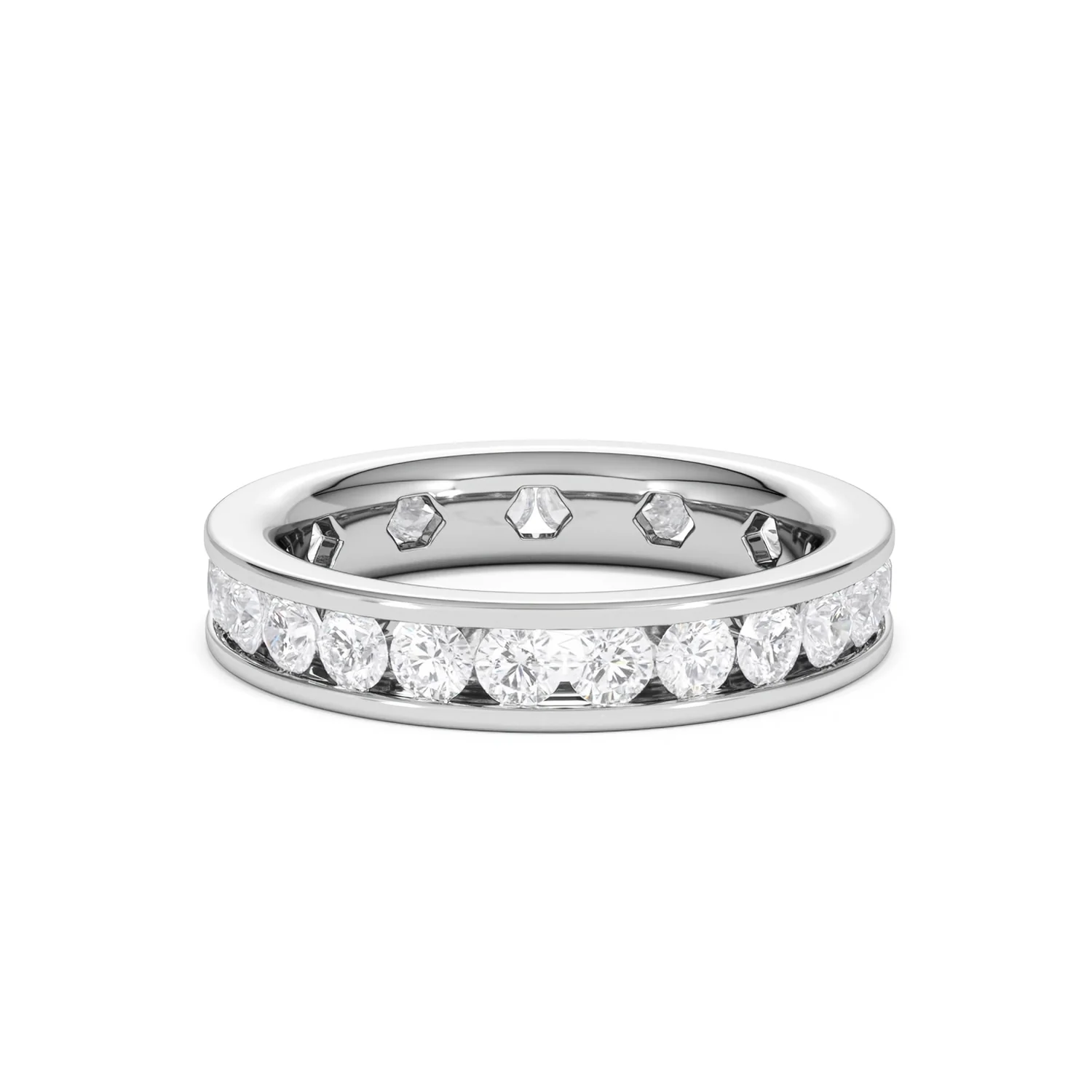 Diamond Eternity Ring Rae Channel Set 2.00ct G/Vs in Platinum - Image 70