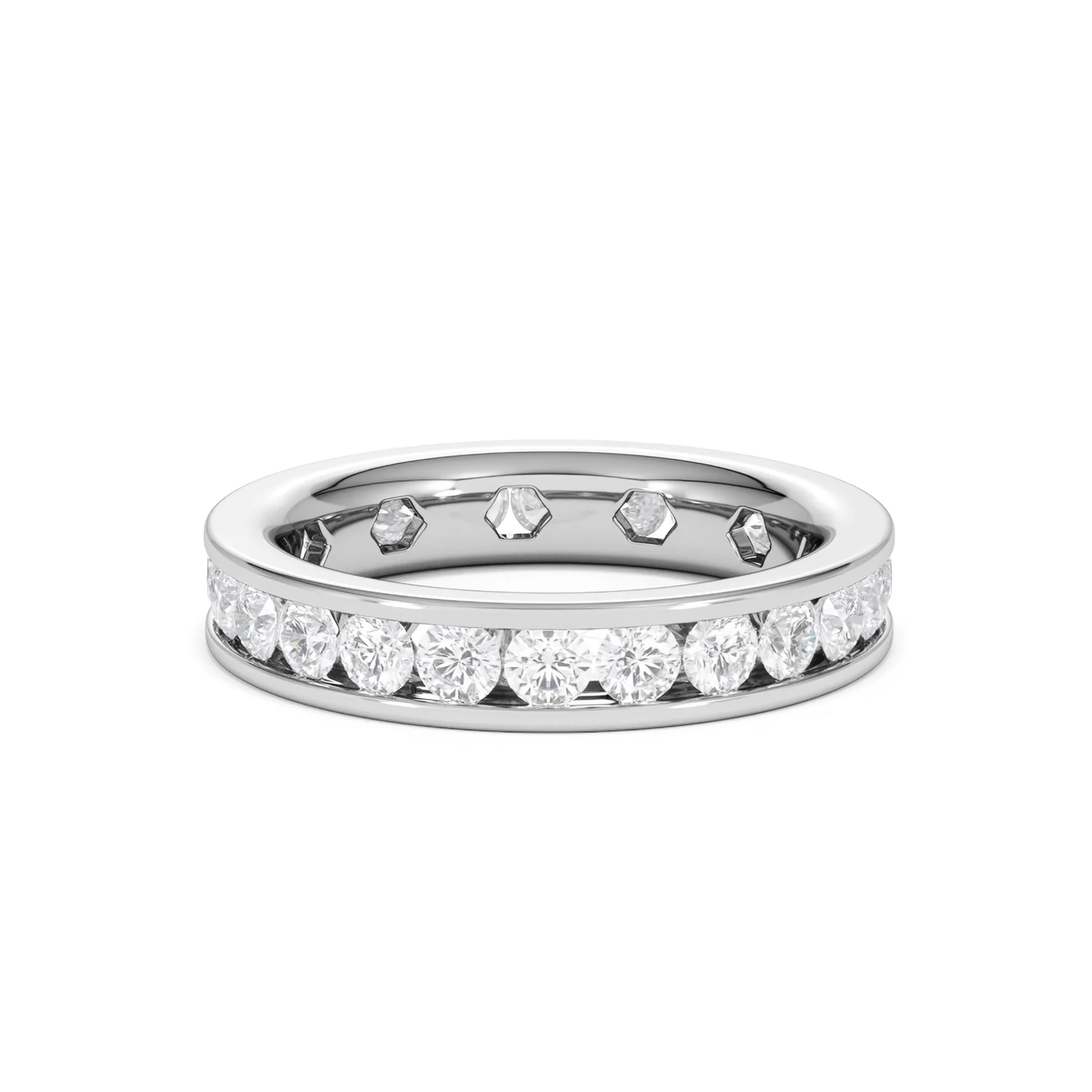 Diamond Eternity Ring Rae Channel Set 2.00ct G/Vs in Platinum - Image 71