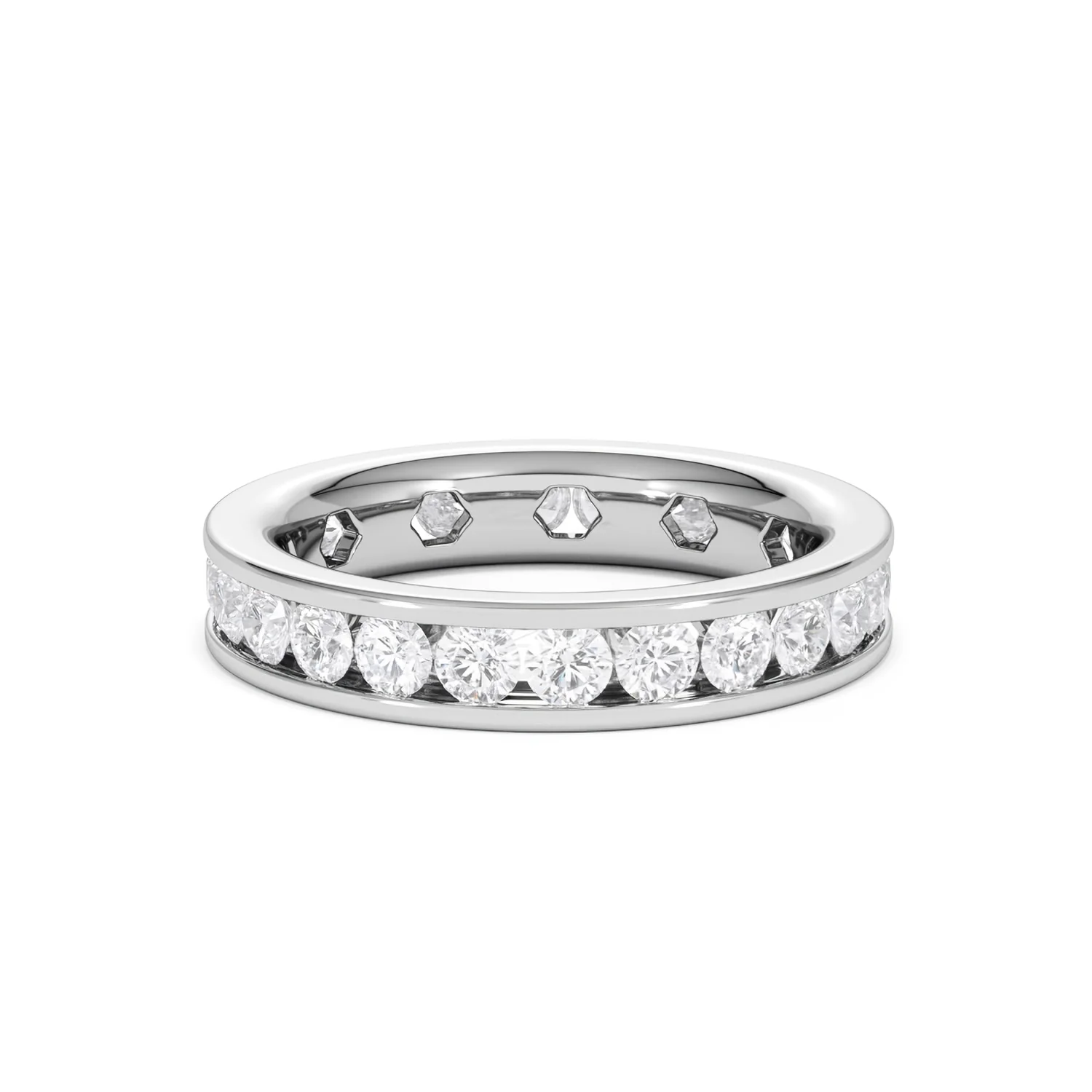 Diamond Eternity Ring Rae Channel Set 2.00ct G/Vs in Platinum - Image 75
