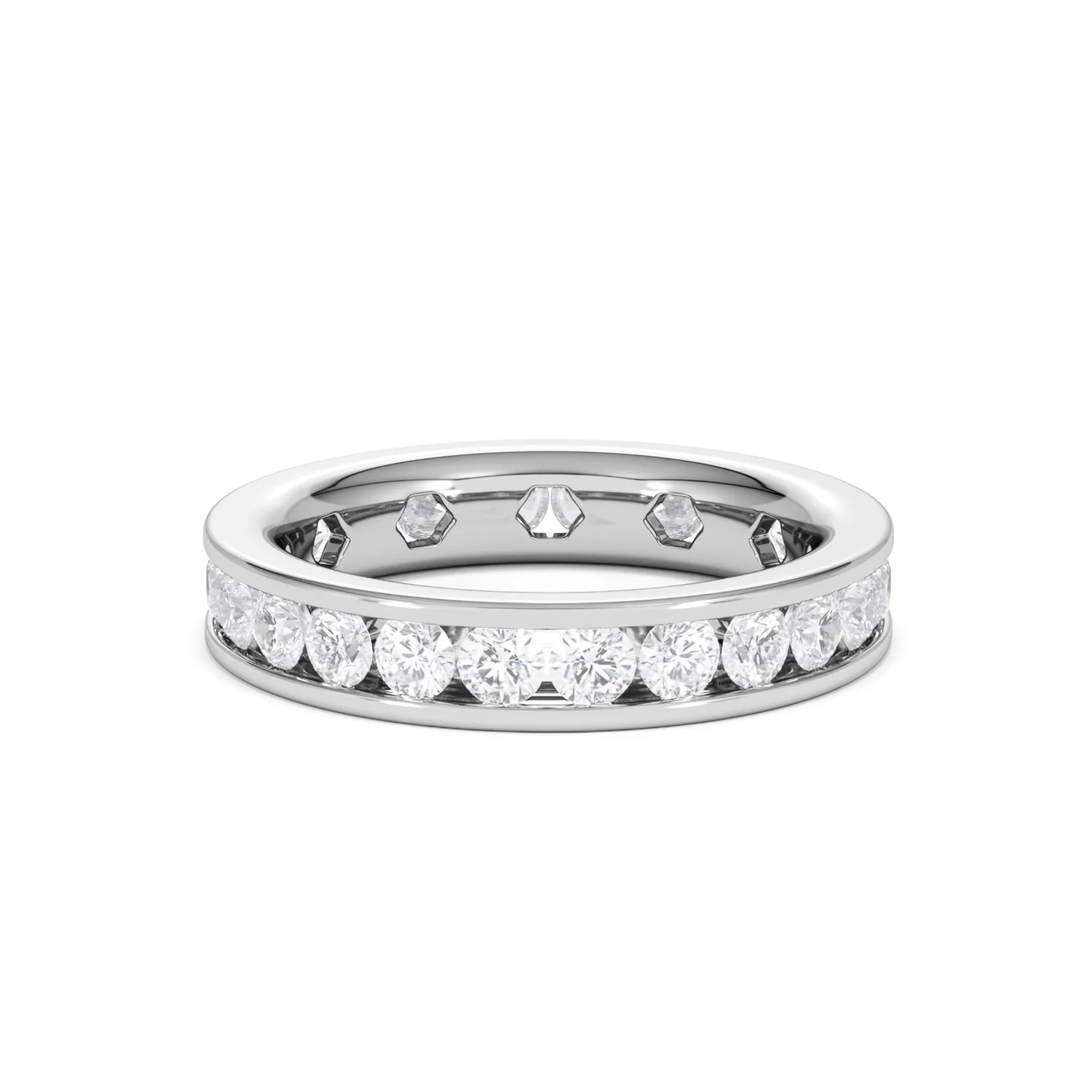 Diamond Eternity Ring Rae Channel Set 2.00ct G/Vs in Platinum - Image 76