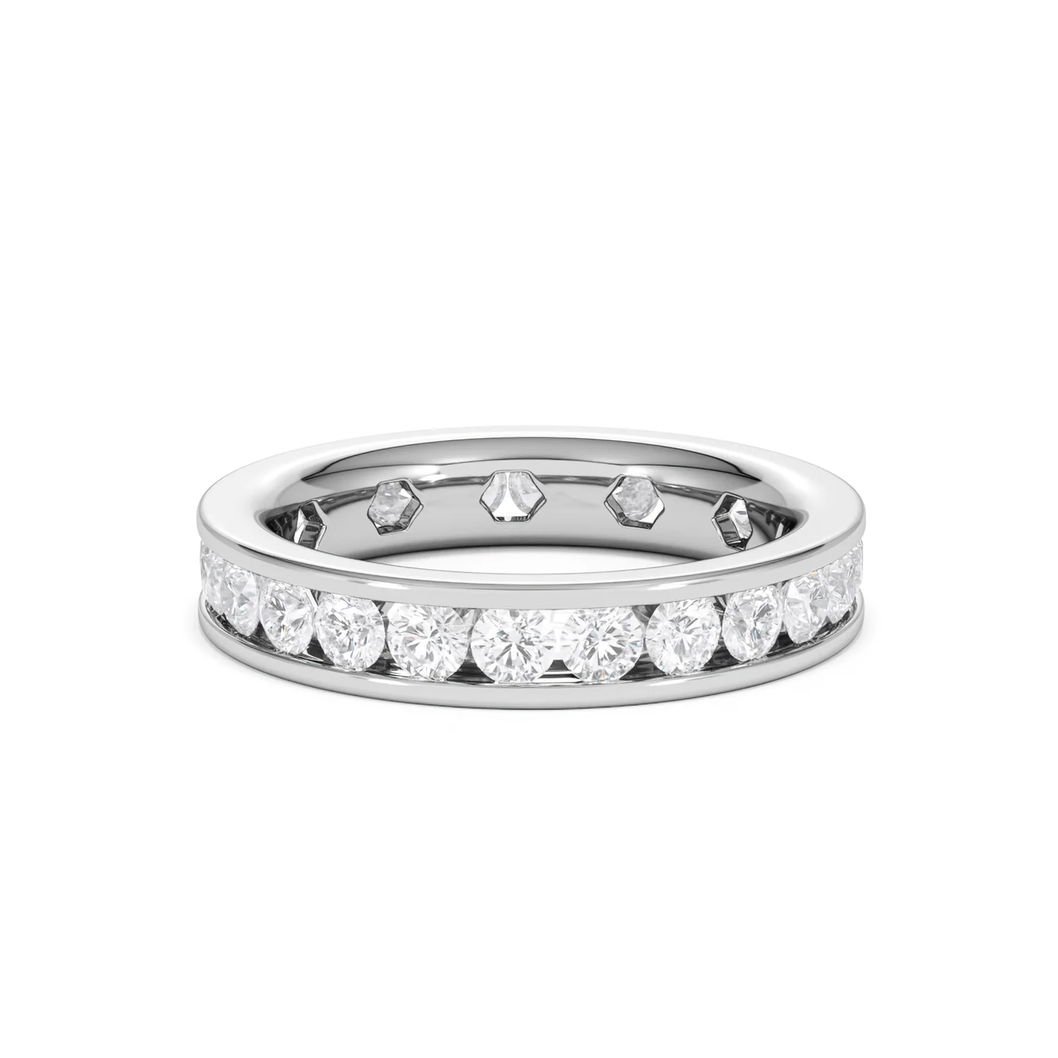 Diamond Eternity Ring Rae Channel Set 2.00ct G/Vs in Platinum - Image 77