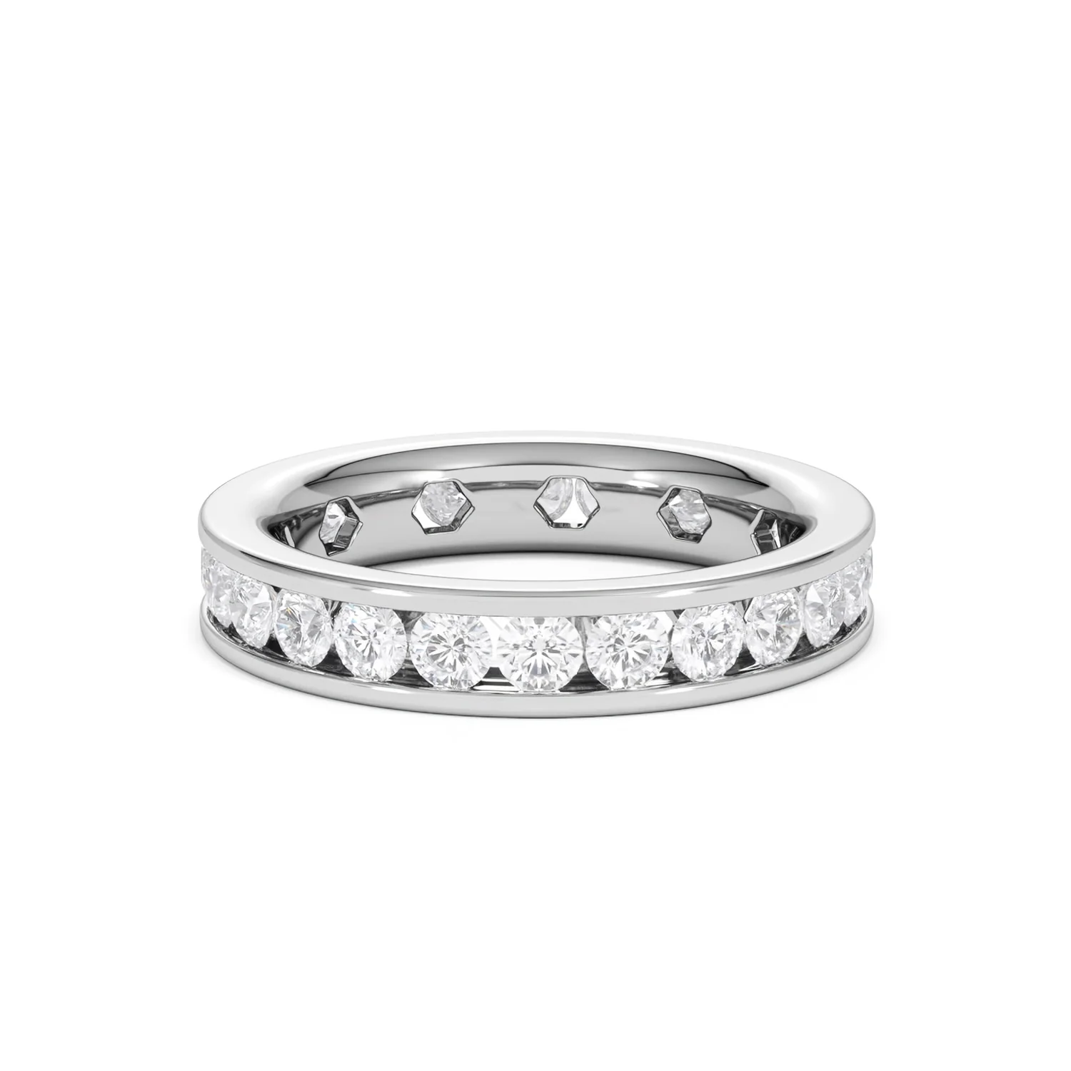 Diamond Eternity Ring Rae Channel Set 2.00ct G/Vs in Platinum - Image 81