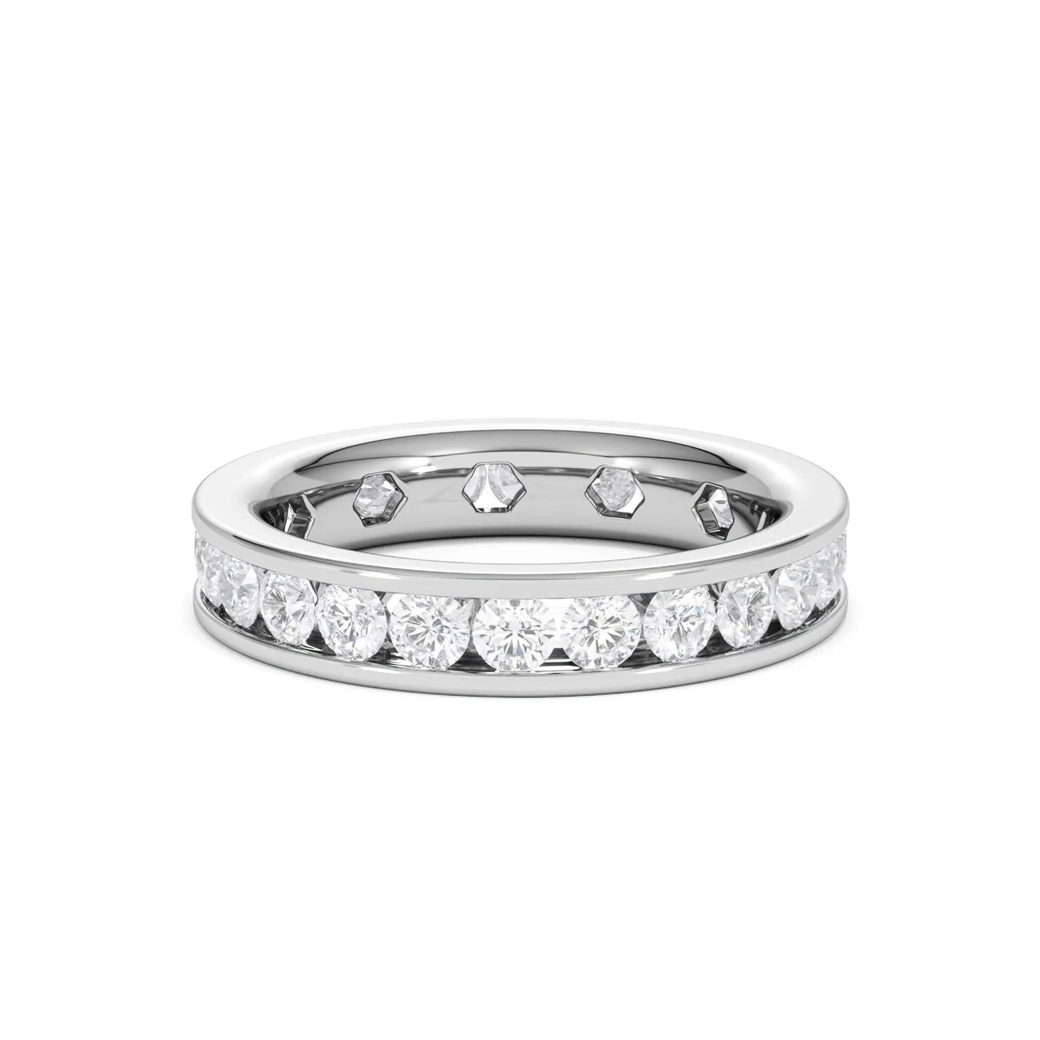 Diamond Eternity Ring Rae Channel Set 2.00ct G/Vs in Platinum - Image 84