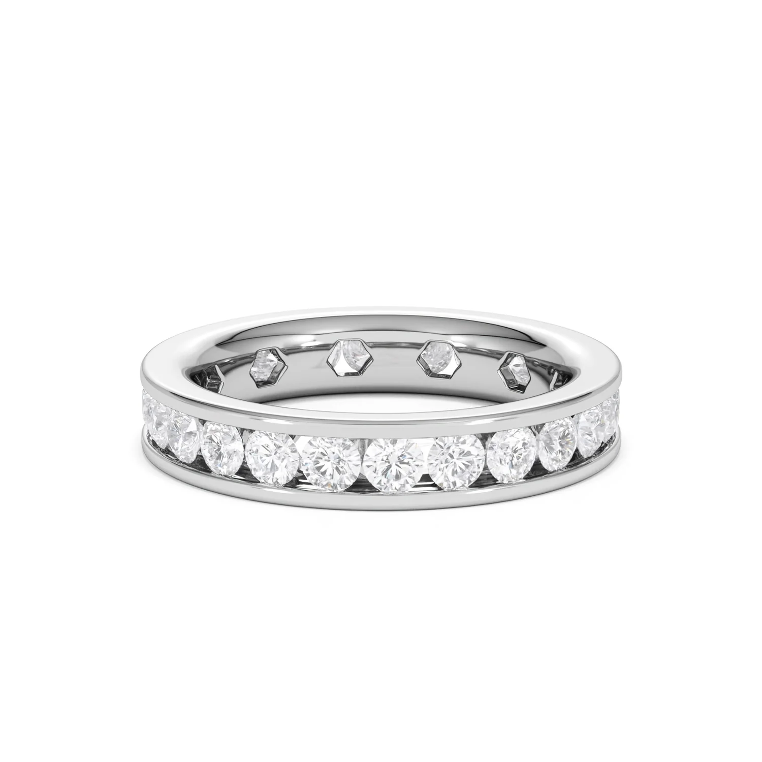 Diamond Eternity Ring Rae Channel Set 2.00ct G/Vs in Platinum - Image 85