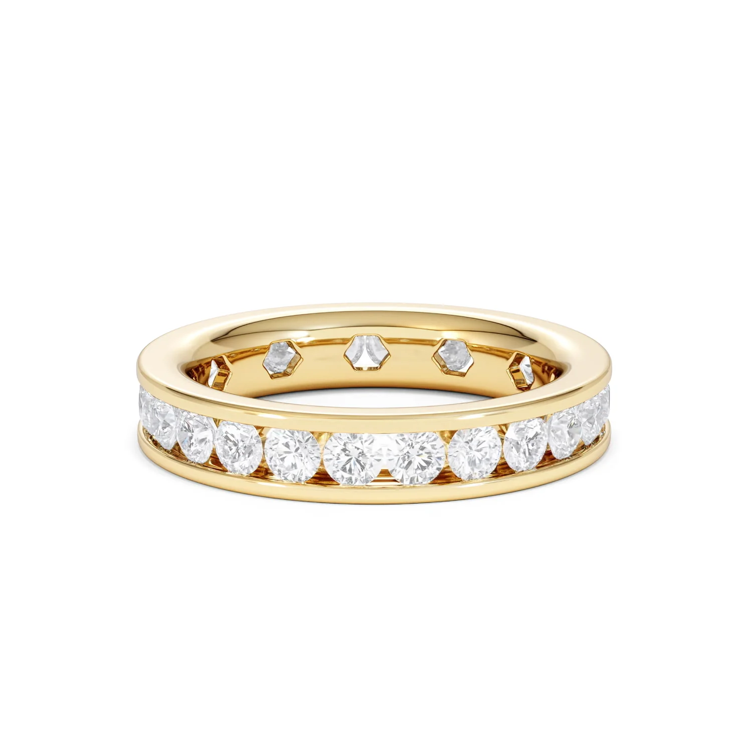 Diamond Eternity Ring Rae Channel Set 2.00ct H/Si in 18K Gold - Image 17