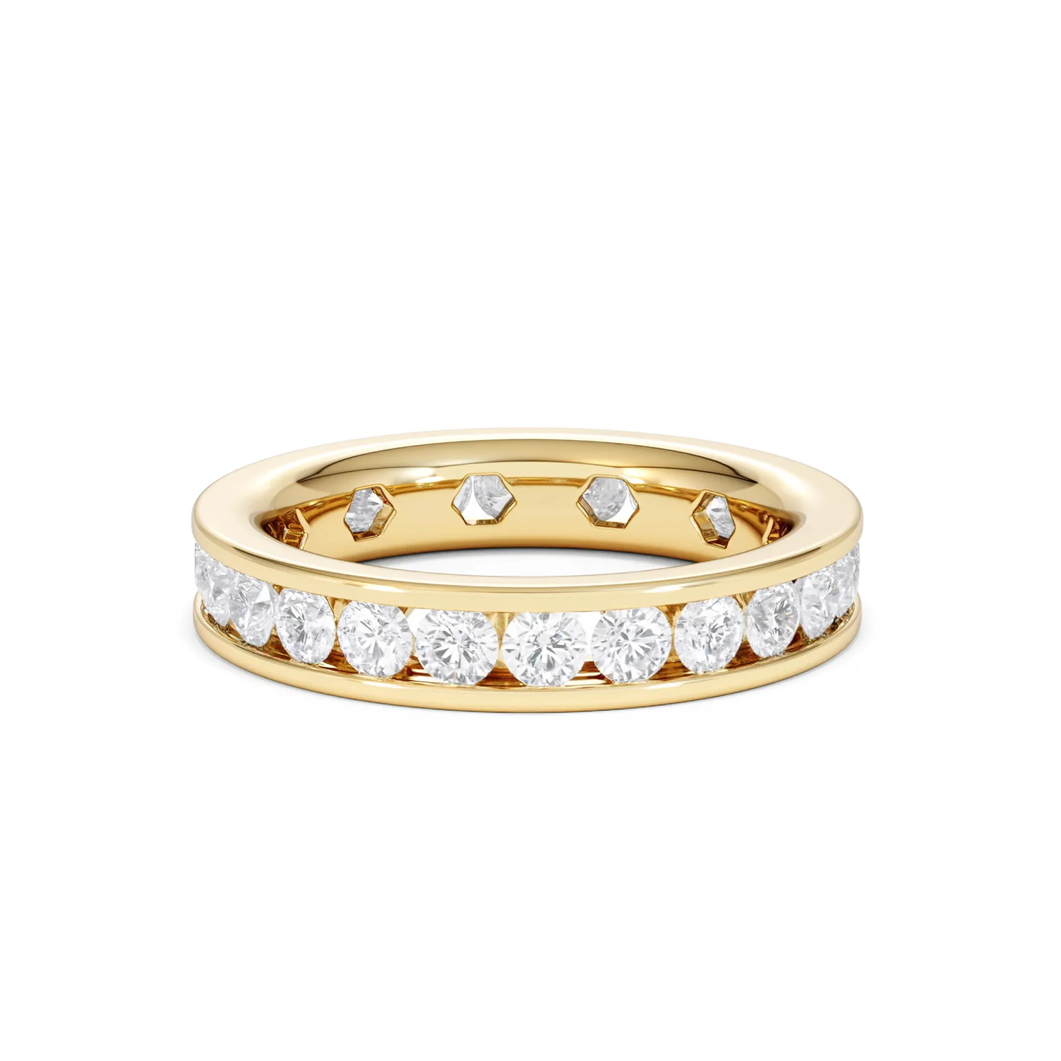 Diamond Eternity Ring Rae Channel Set 2.00ct H/Si in 18K Gold - Image 32